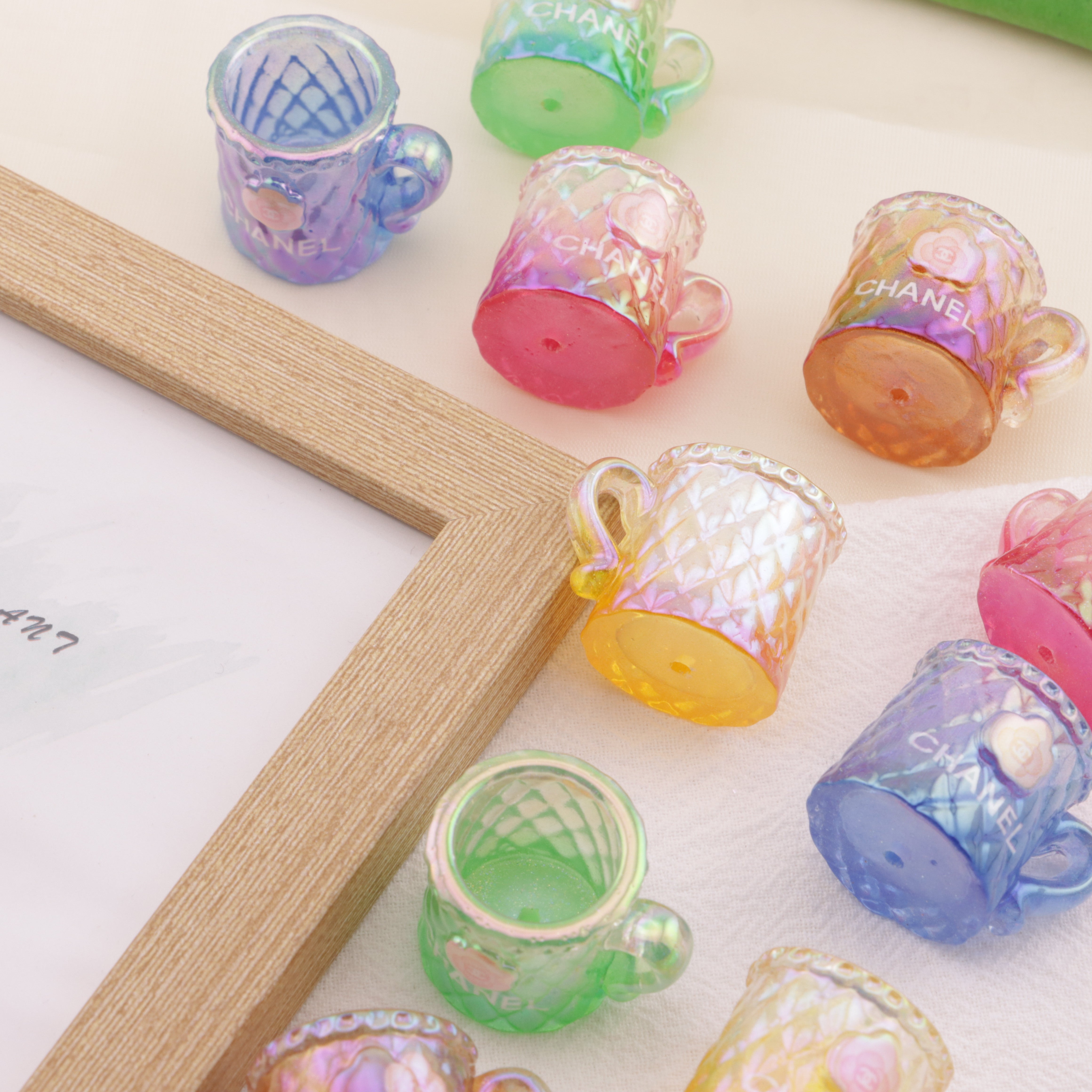 FS6434- Approximately 22×22×29mm CC Resin Cup Zoe's DIY Shop