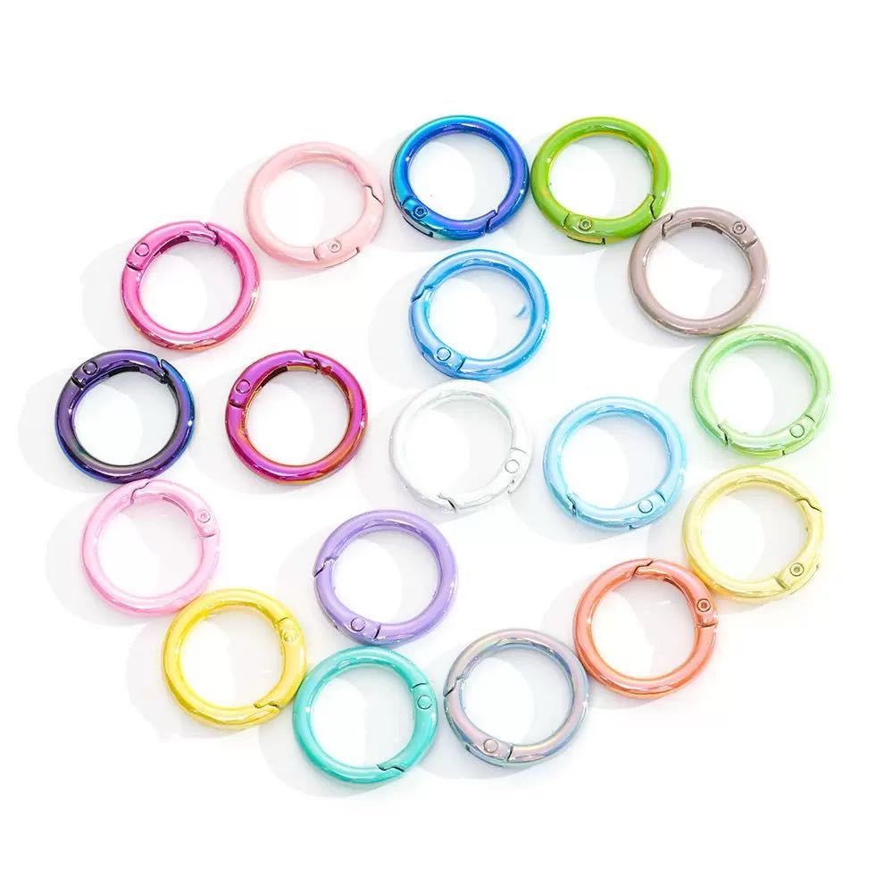 FS10173-25mm UV Mixed Color Keychain