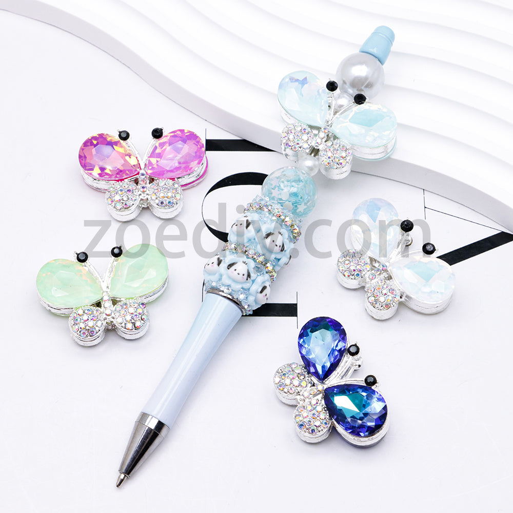 FS1619-36MM 비즈펜 비즈에 맞는 나비 모양의 금속 비즈
