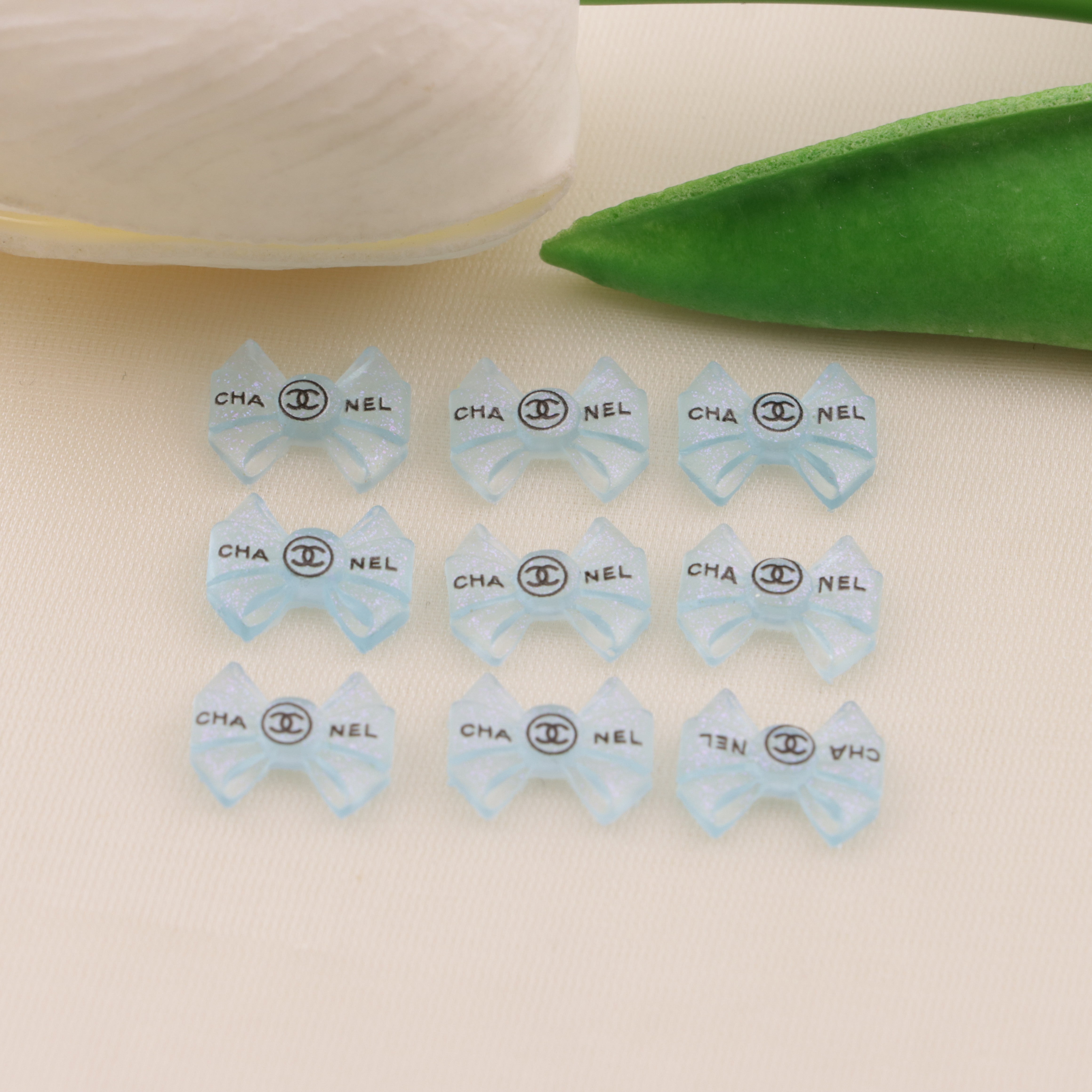 FS6282- About 11×10mm Cc Colorful Bows Charms Mixed-Color Bowknot Patches Zoe's DIY Shop