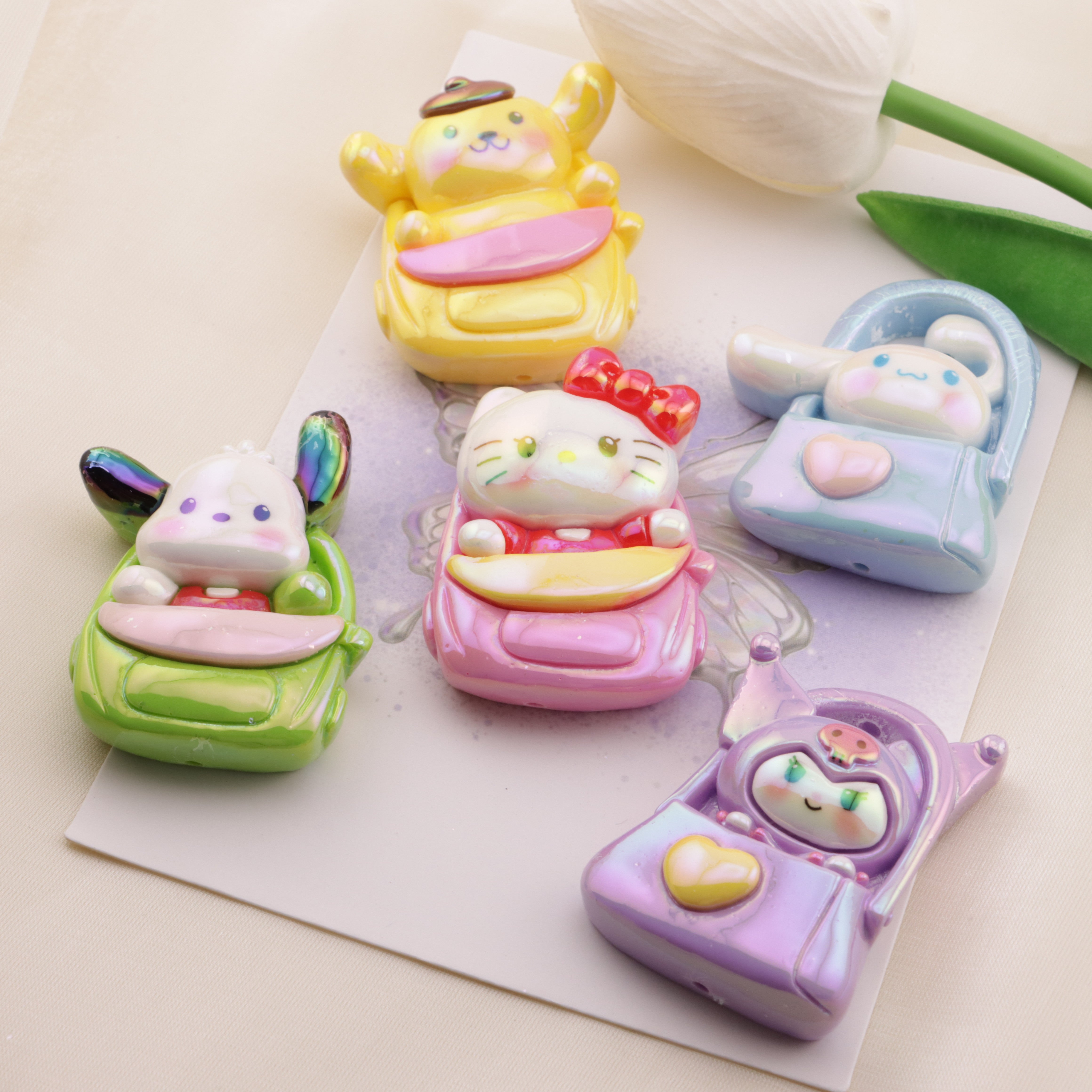 FS6565-  UV Sanrio Handbag Beads Fit For Pen Fit For Pen Zoe's DIY Shop