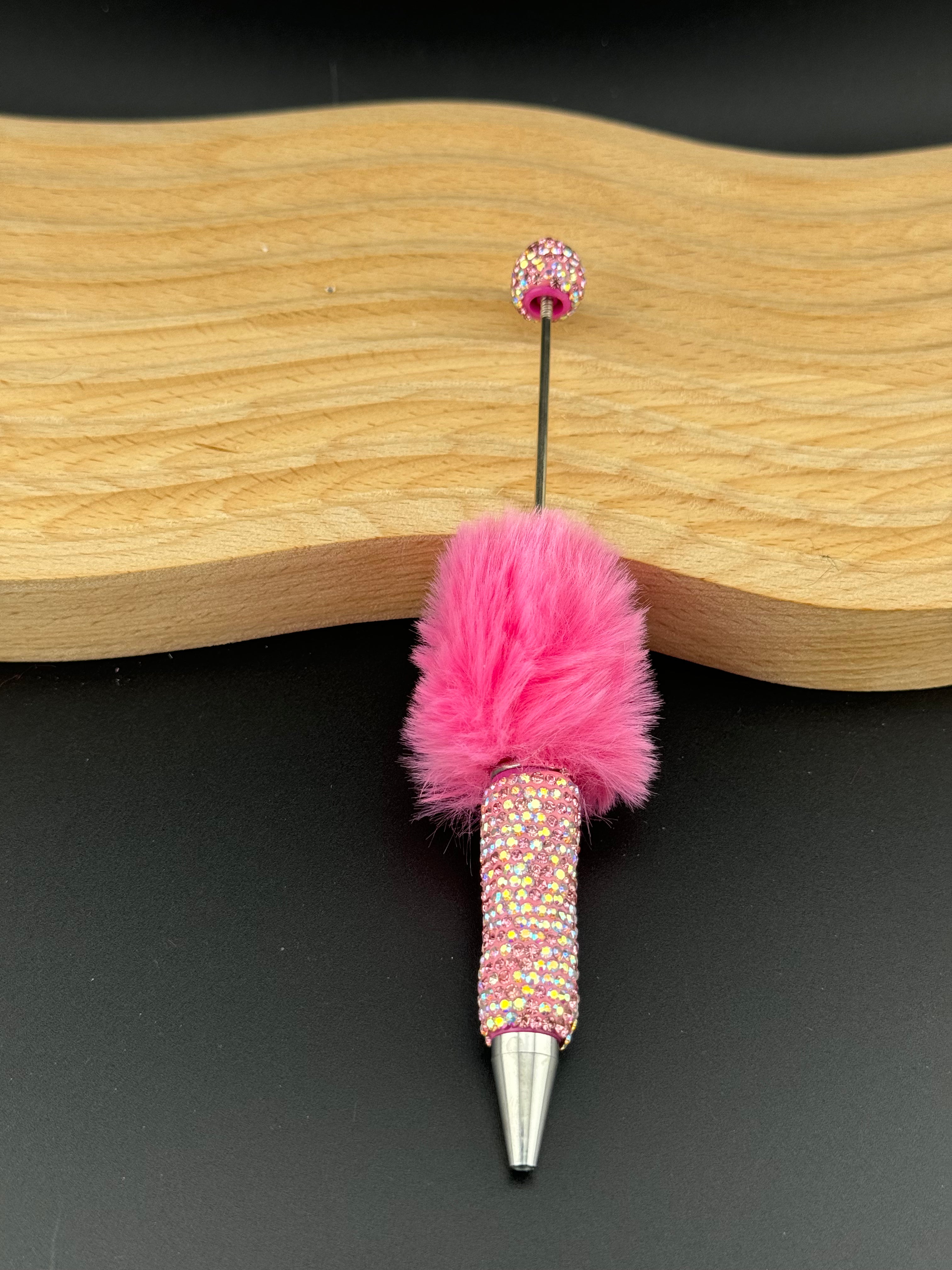 Mixed Color Diamond Wool Sparkling Beadable Pen