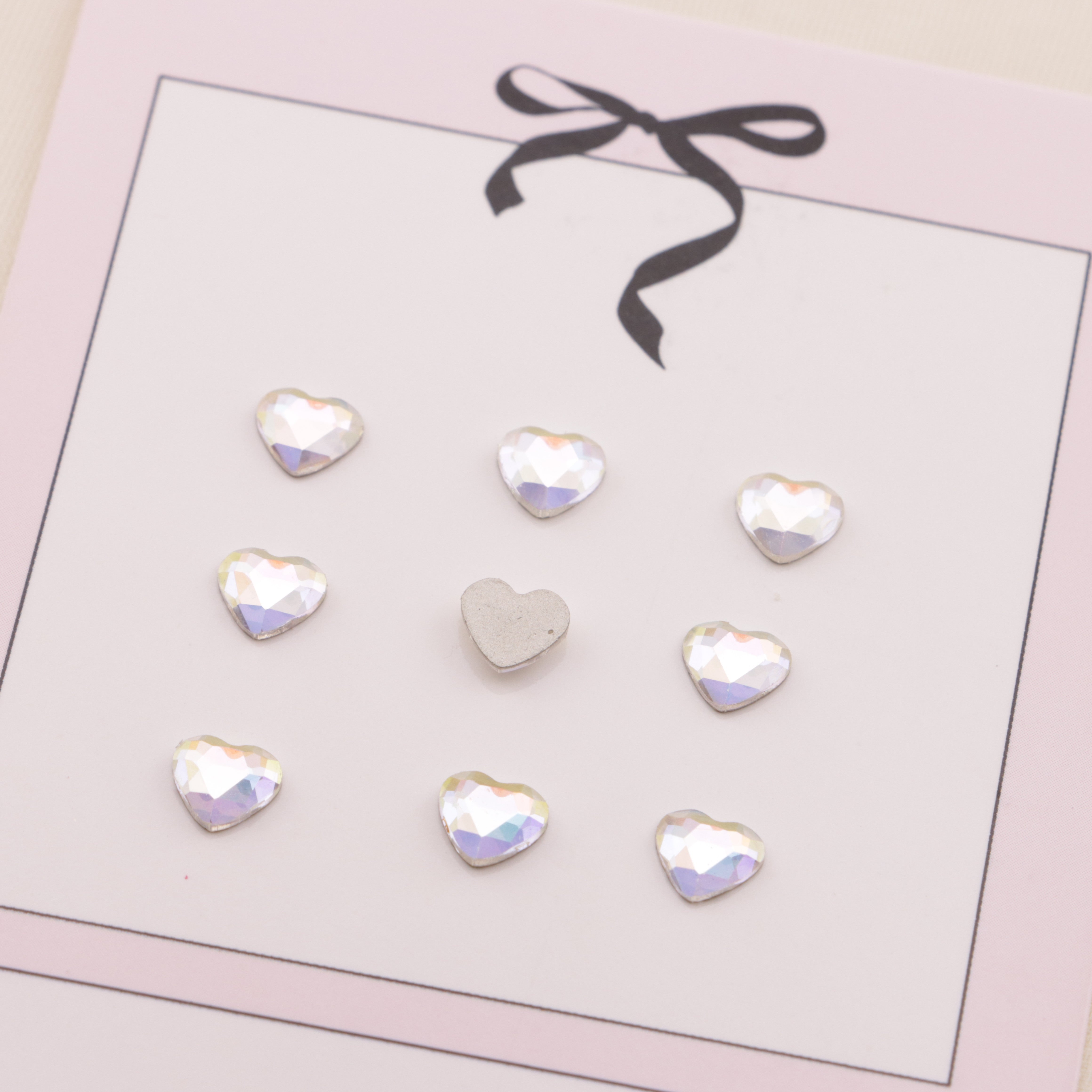 FS6555- 5.5×6mm Heart Crystal Diamonds Zoe's DIY Shop