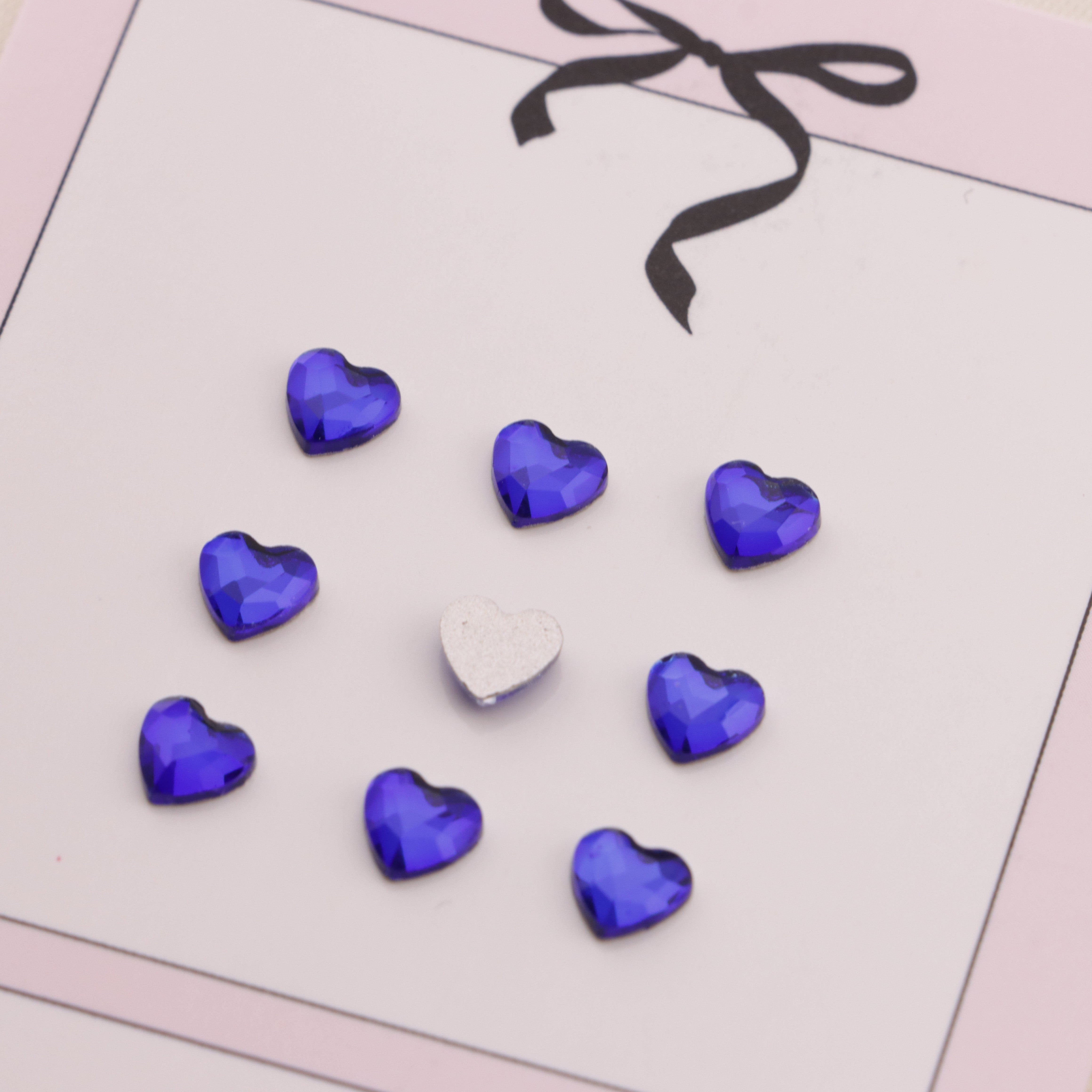 FS6555- 5.5×6mm Heart Crystal Diamonds Zoe's DIY Shop