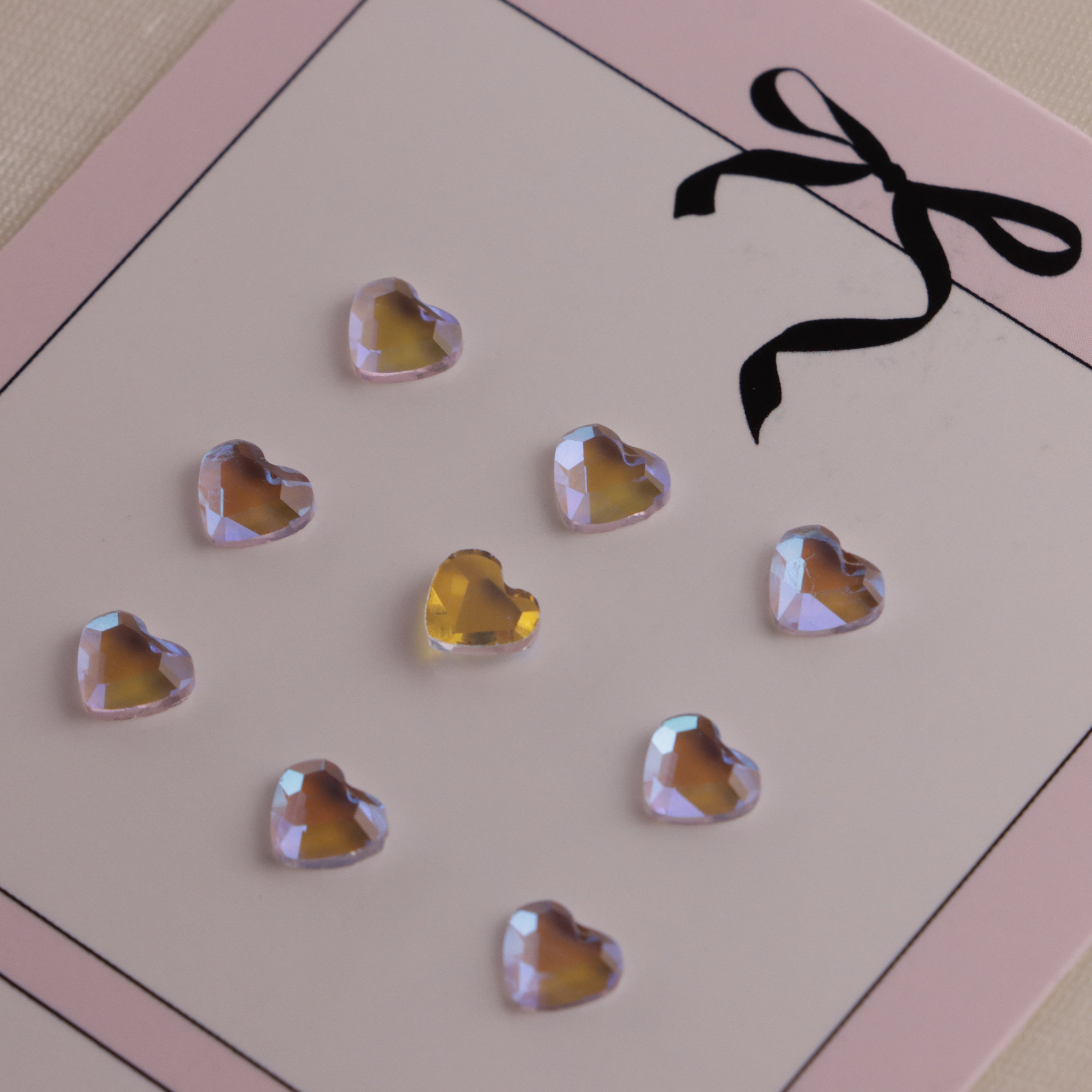 FS6555- 5.5×6mm Heart Crystal Diamonds Zoe's DIY Shop