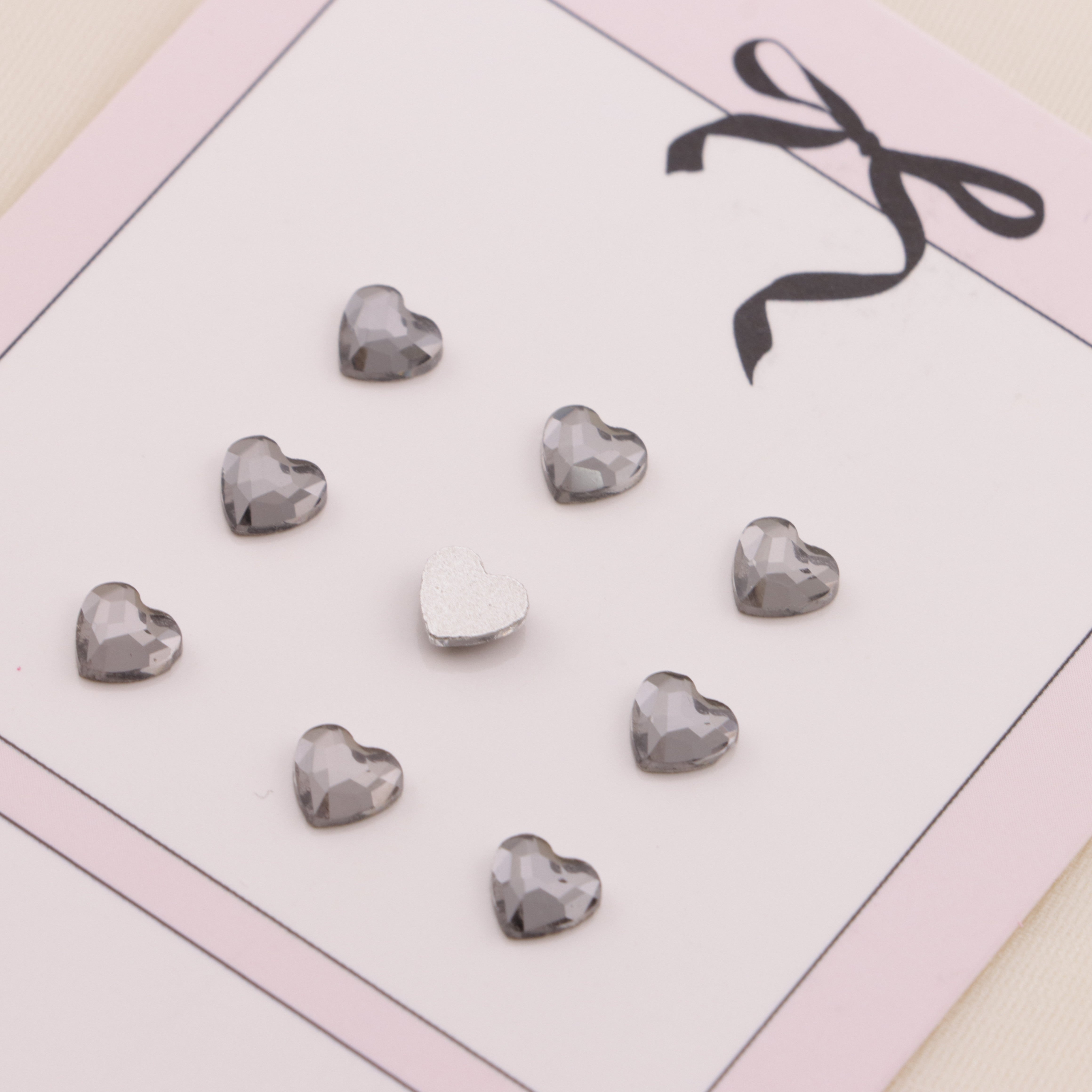 FS6555- 5.5×6mm Heart Crystal Diamonds Zoe's DIY Shop