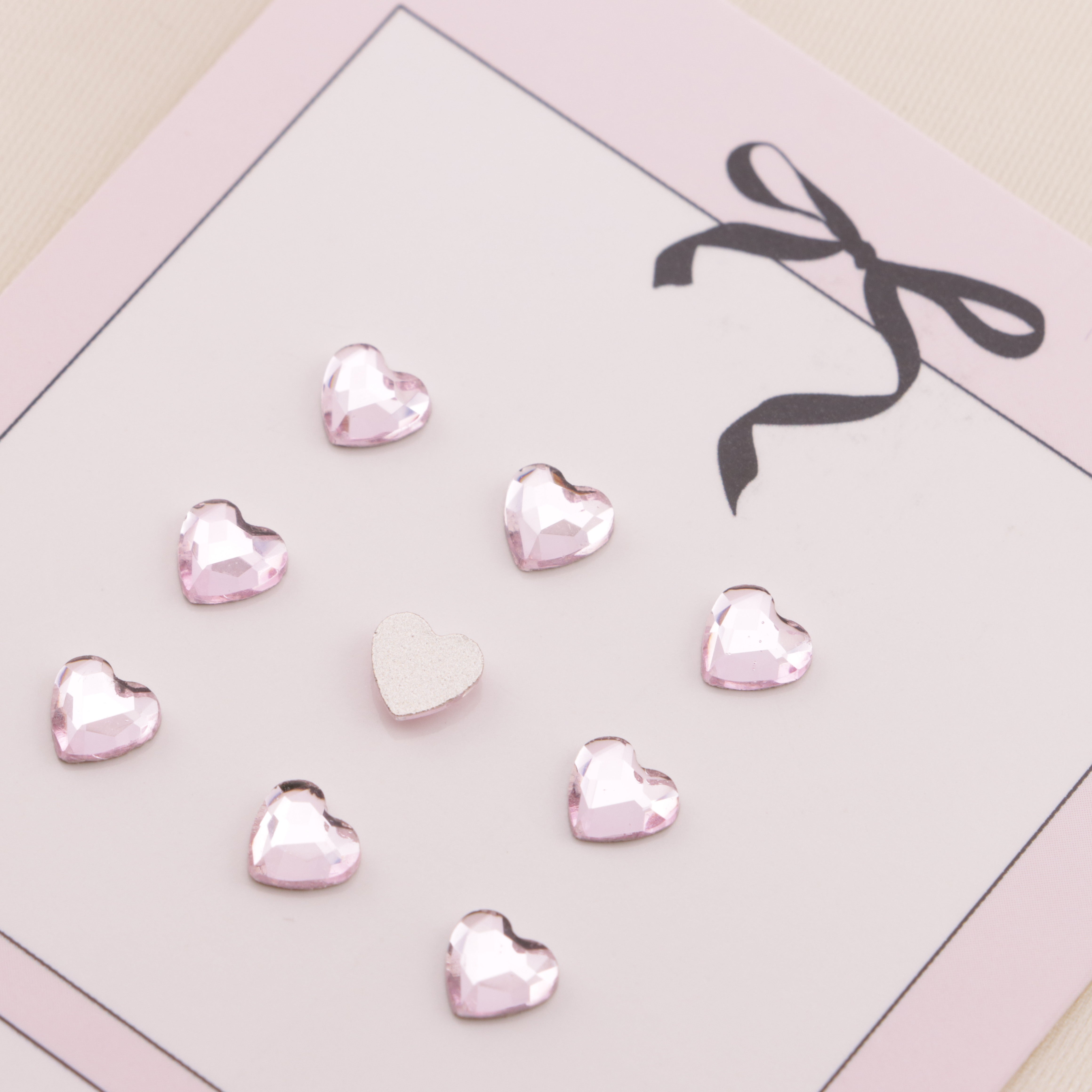 FS6555- 5.5×6mm Heart Crystal Diamonds Zoe's DIY Shop