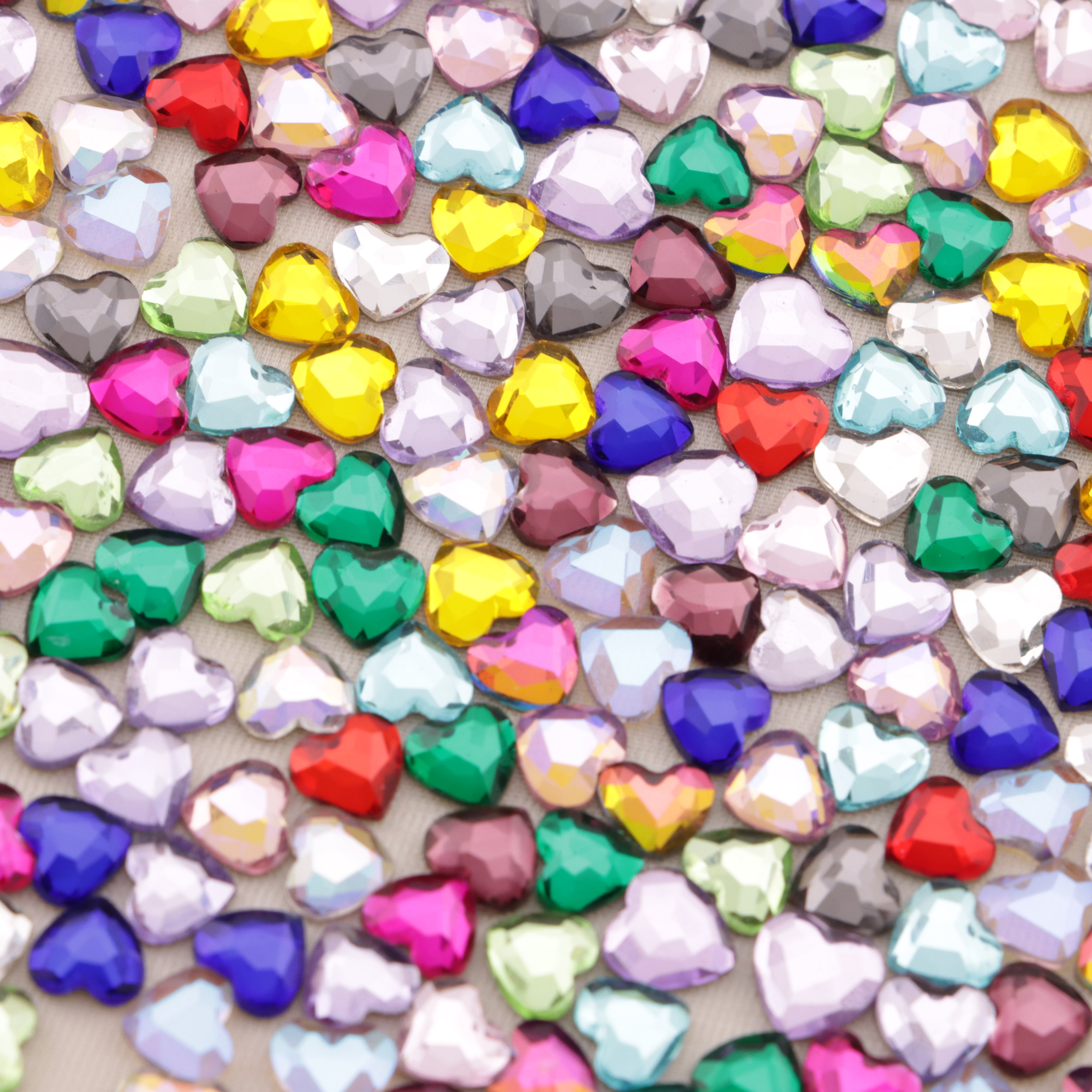 FS6555- 5.5×6mm Heart Crystal Diamonds Zoe's DIY Shop