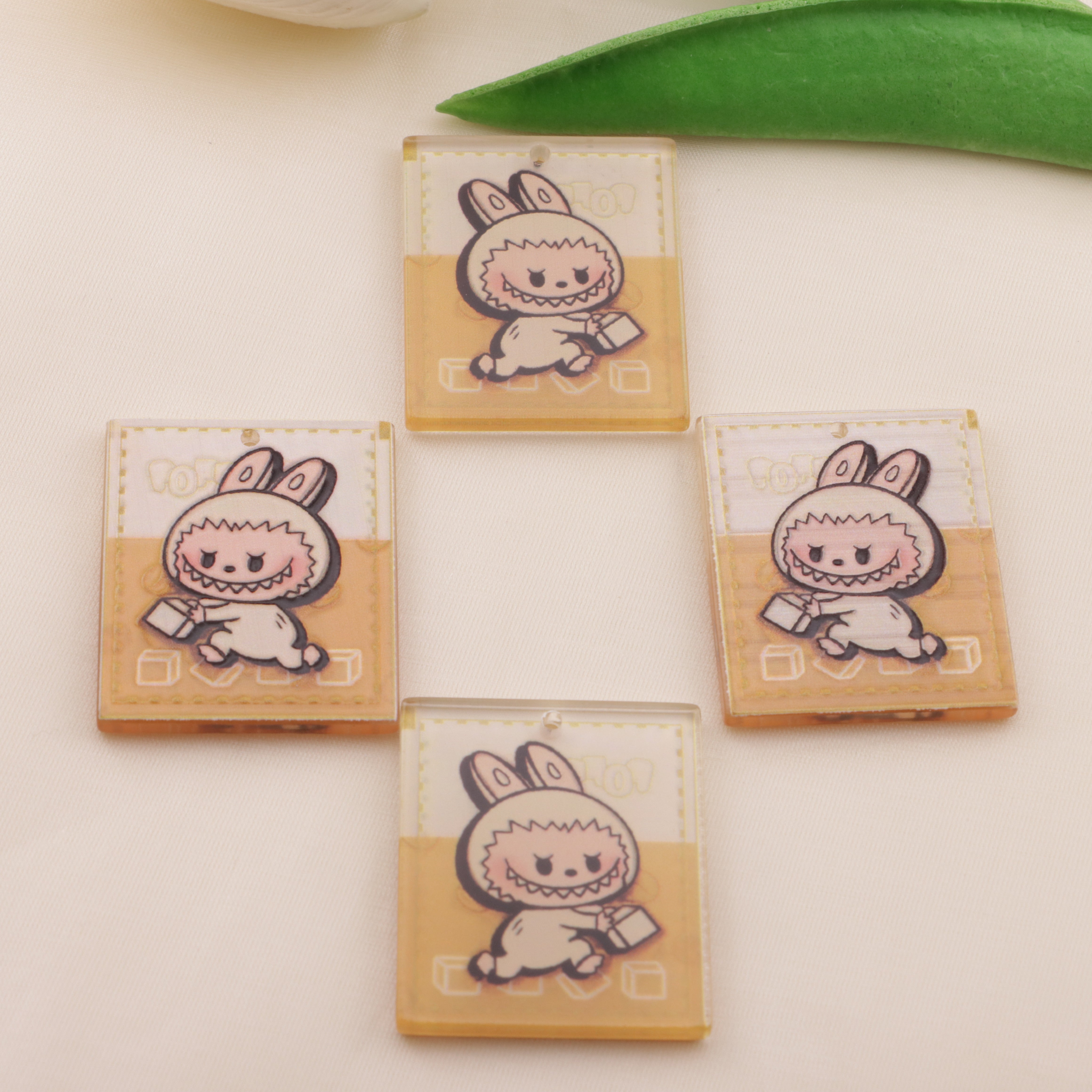 FS6484- 41.4×31.8mm Pop Mart Pendant Zoe's DIY Shop