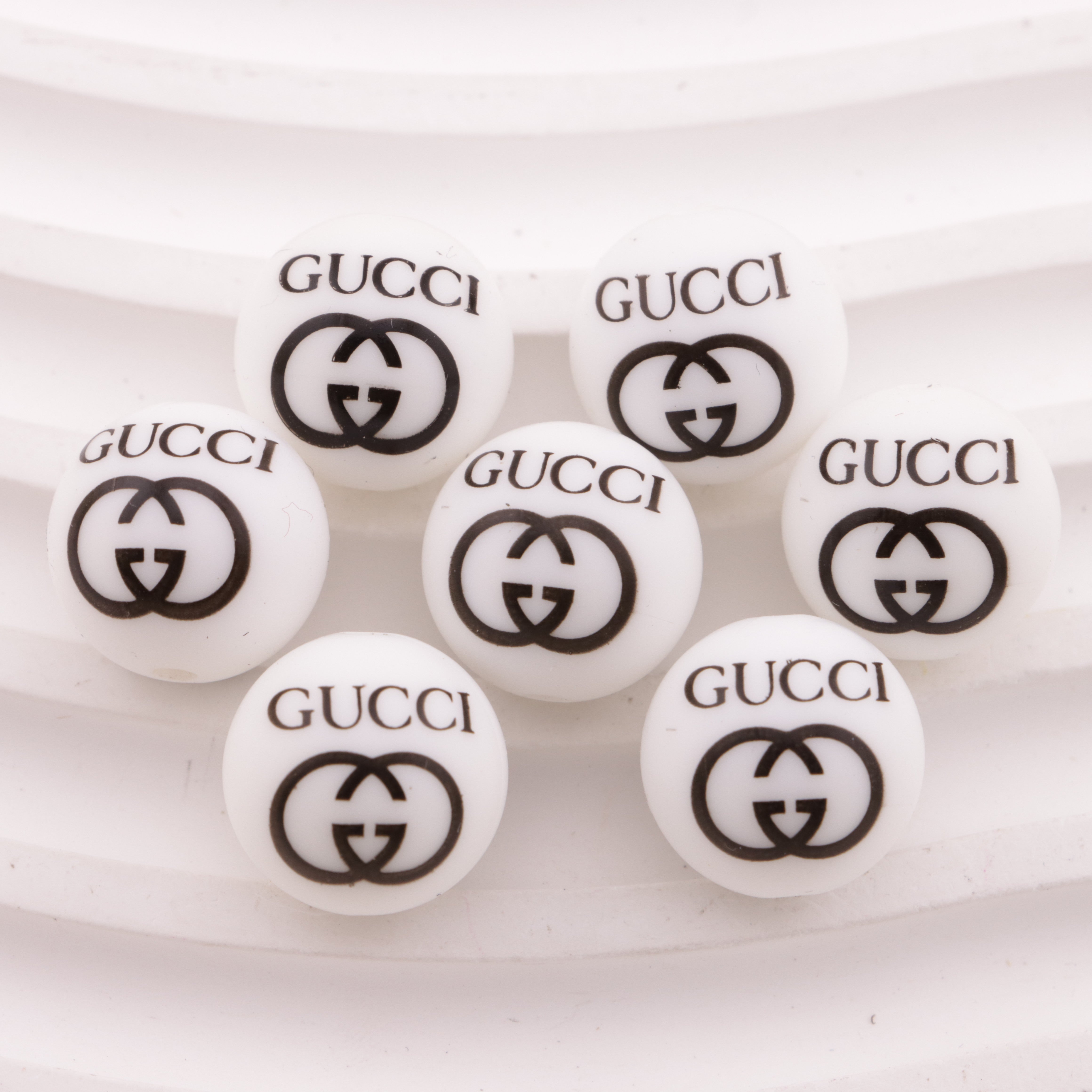 FS6518- 15MmGG Silicone Beads Zoe's DIY Shop
