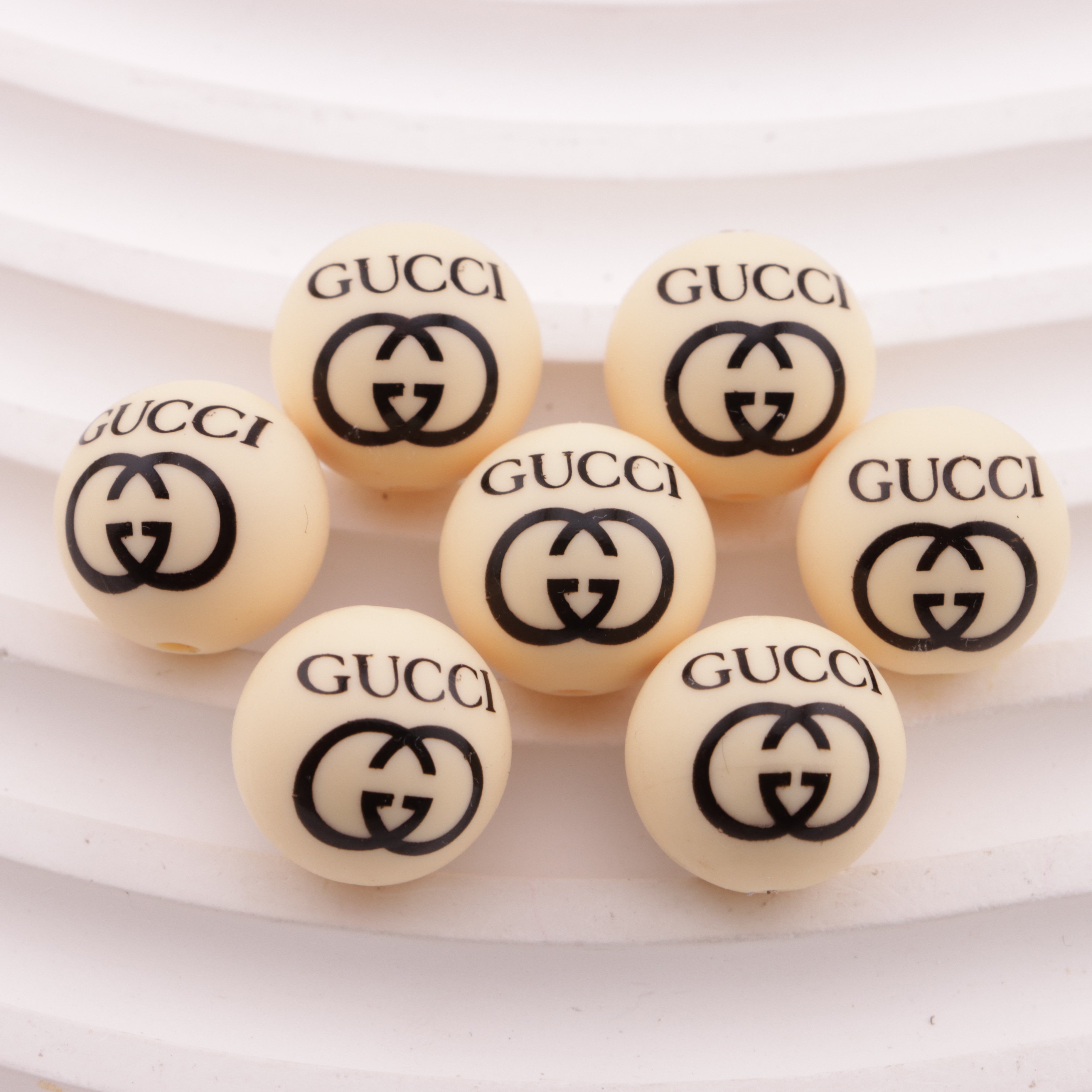 FS6518- 15MmGG Silicone Beads Zoe's DIY Shop