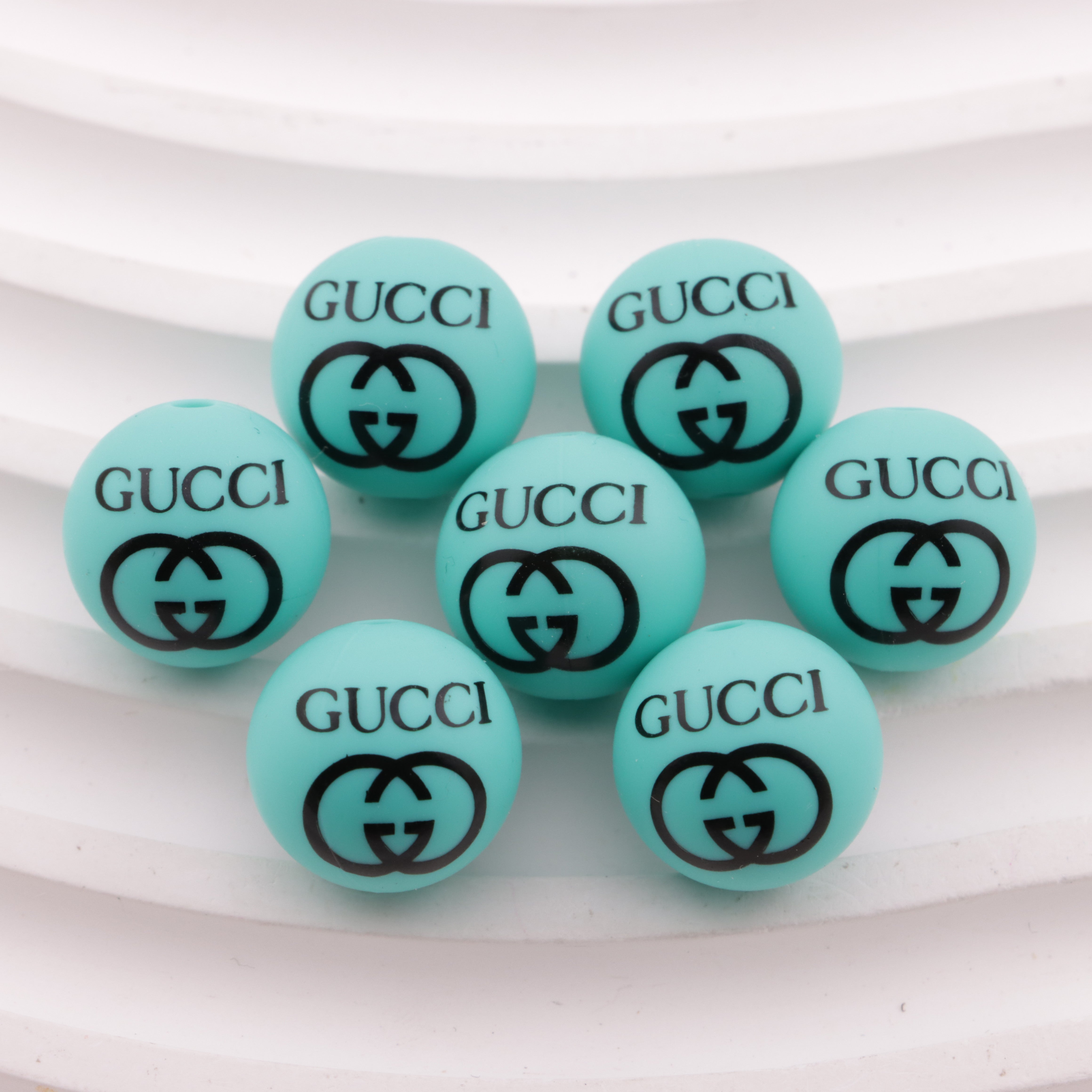 FS6518- 15MmGG Silicone Beads Zoe's DIY Shop