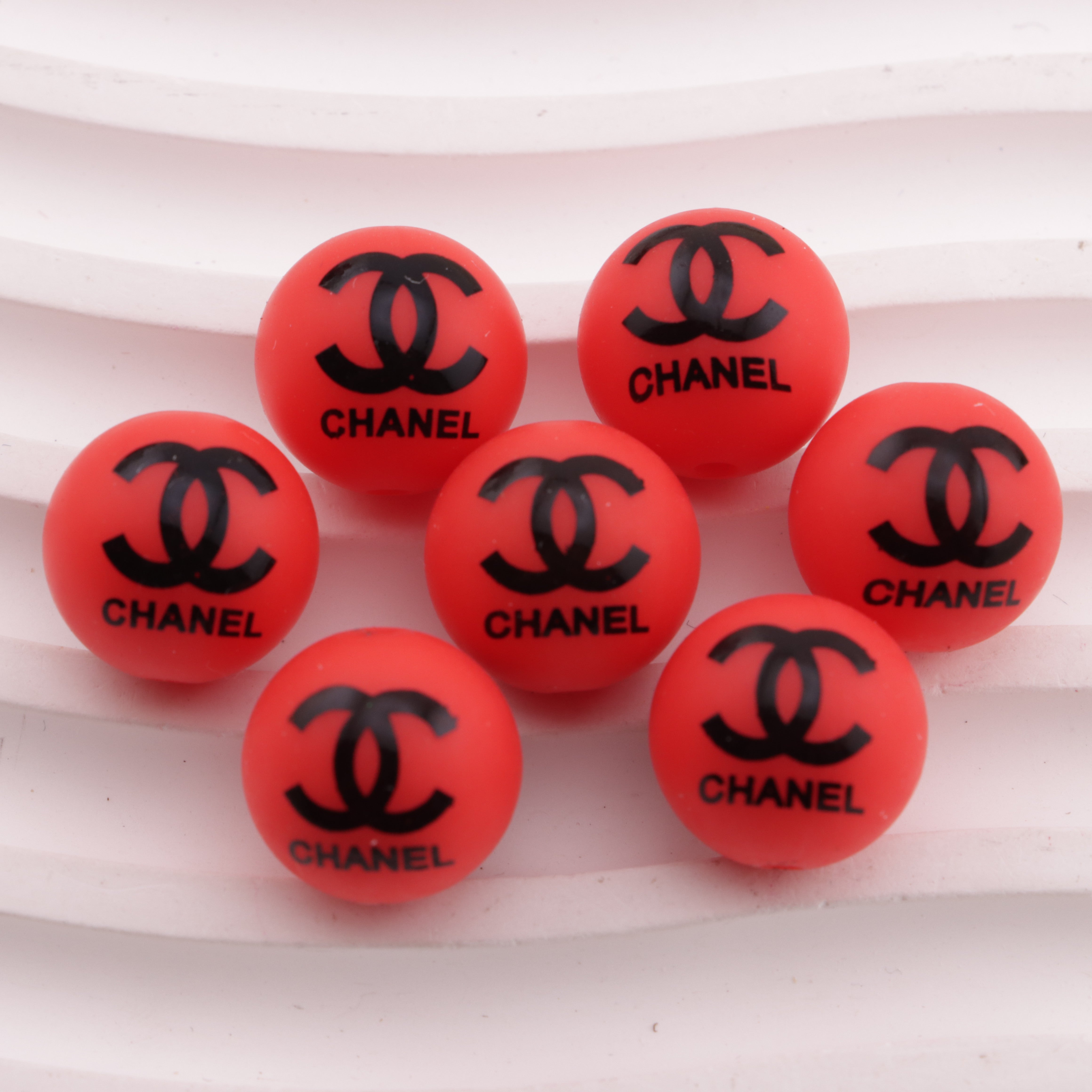 FS0804- 15MM CC Silicone Beads Zoe's DIY Shop