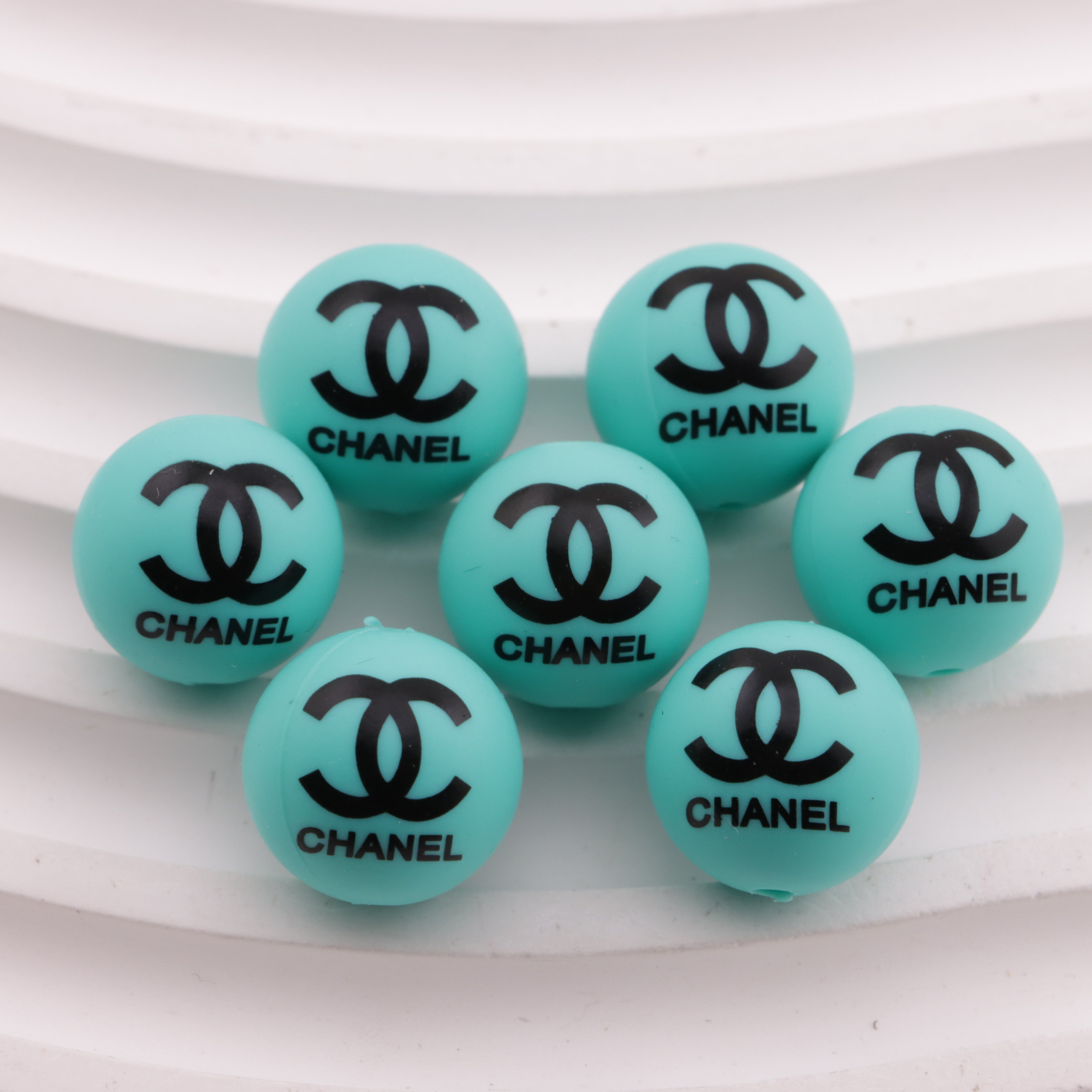 FS0804- 15MM CC Silicone Beads Zoe's DIY Shop