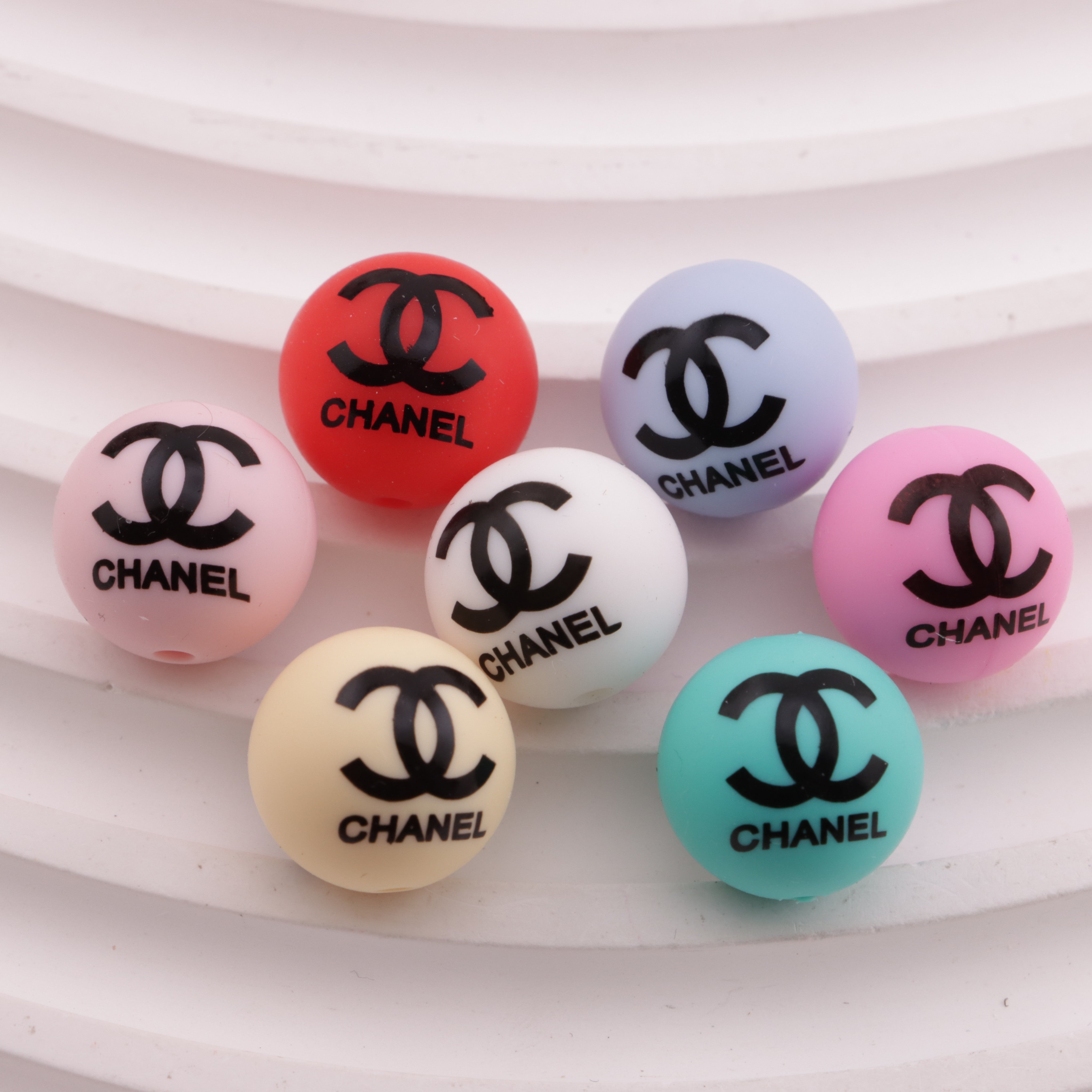 FS0804- 15MM CC Silicone Beads Zoe's DIY Shop