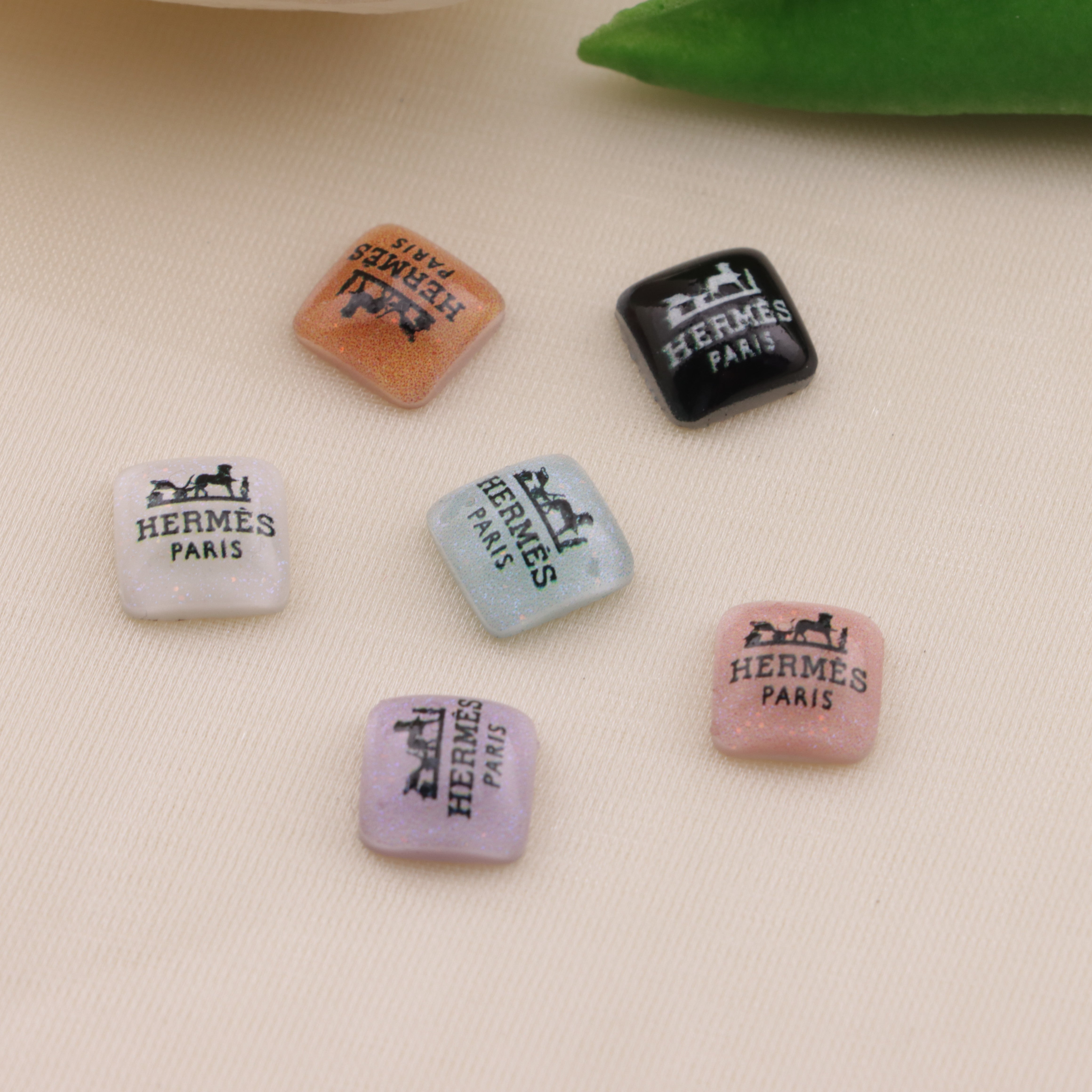 FS6468- About 9Mm Hermès Nail Art Stickers Zoe's DIY Shop