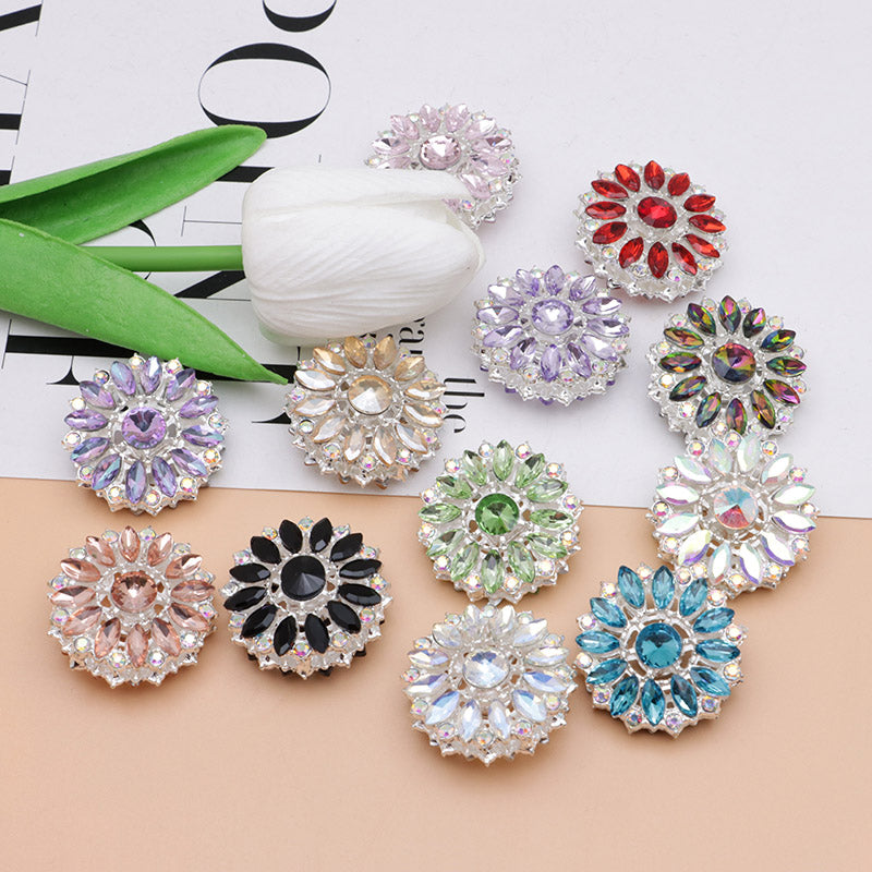 FS5052- Sunflower Metal Beads