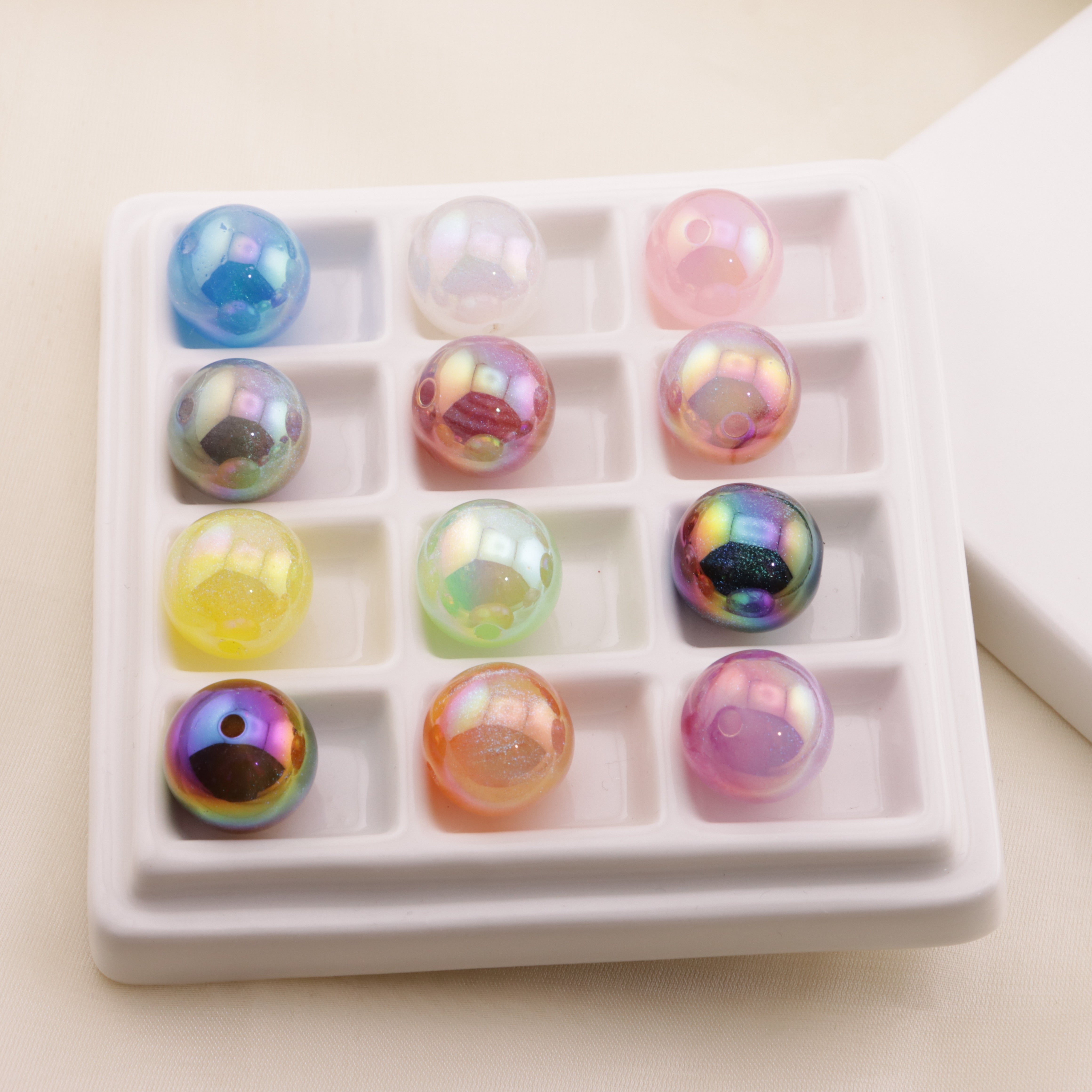 FS5790- 16mm UV Galaxy Beads Fit For Pen Zoe's DIY Shop