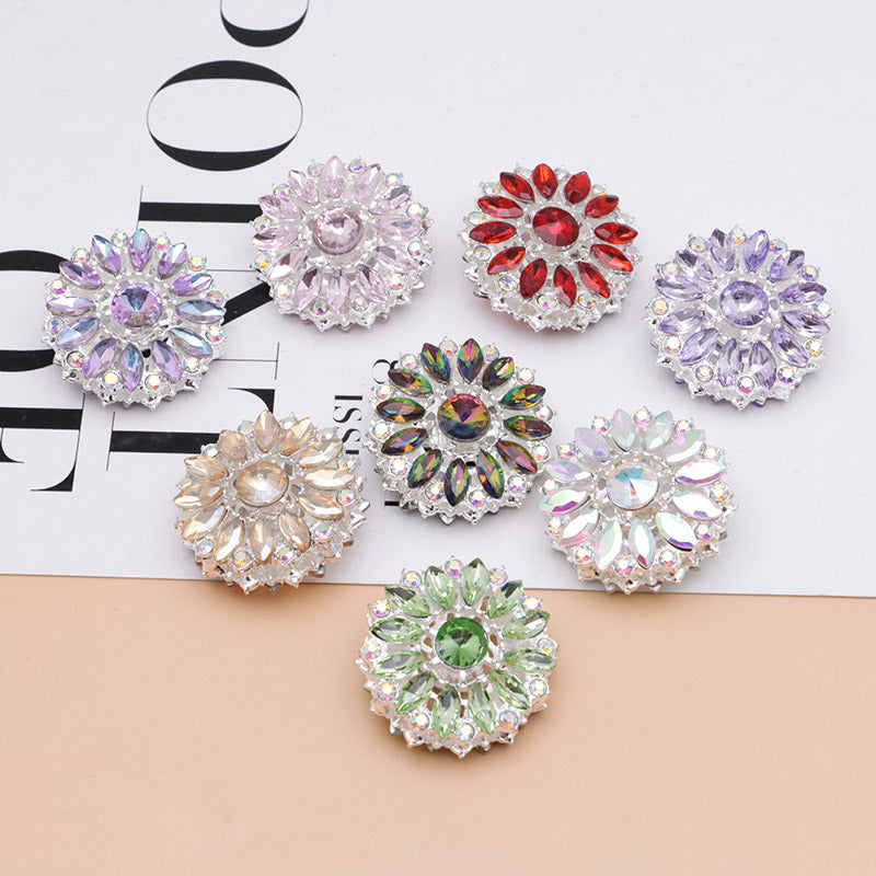 FS5052- Sunflower Metal Beads