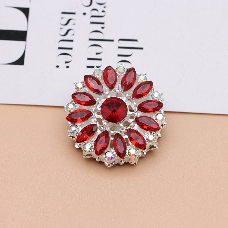 FS5052- Sunflower Metal Beads