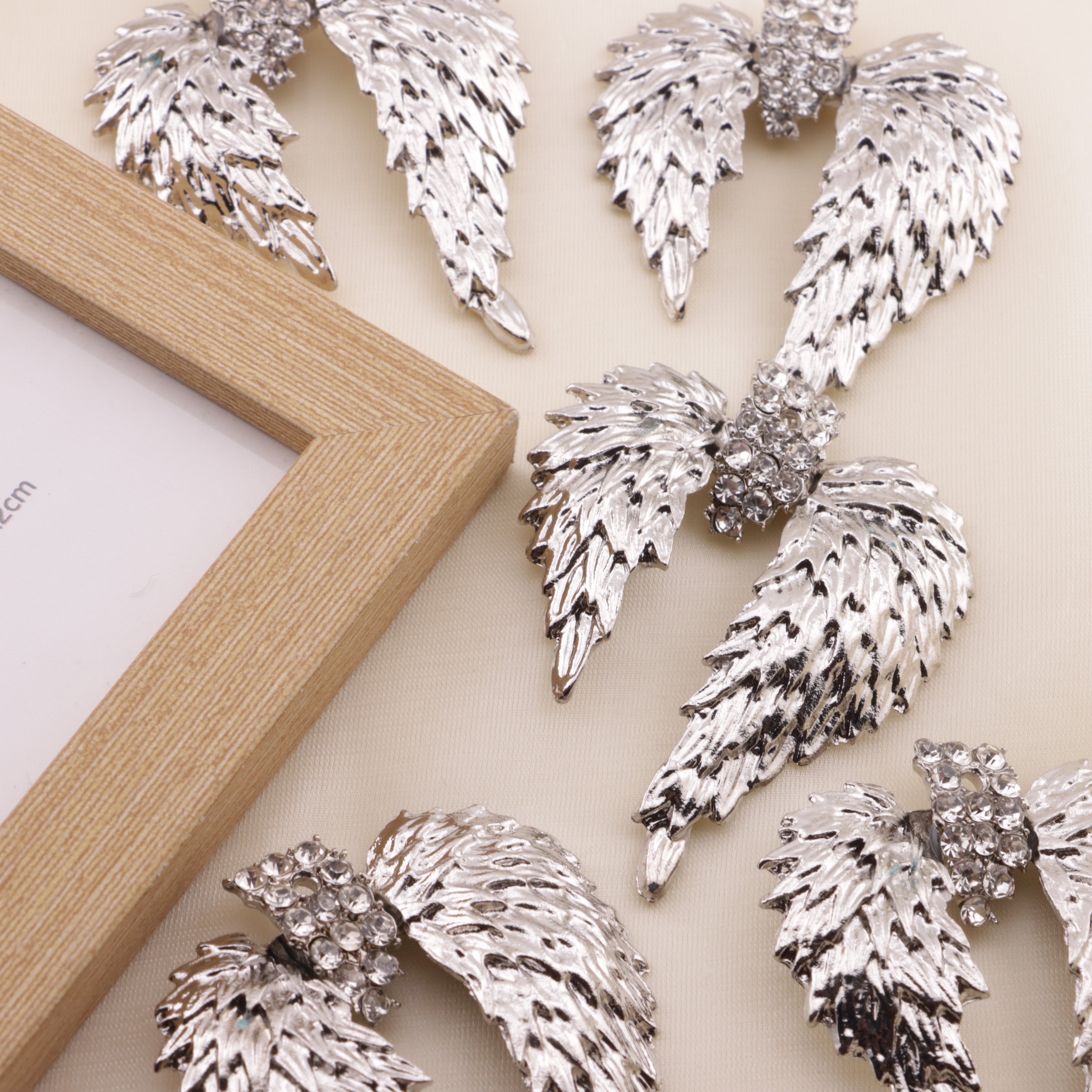 FS5963- 58*49MMAngel Wings Metal Charms Zoe's DIY Shop