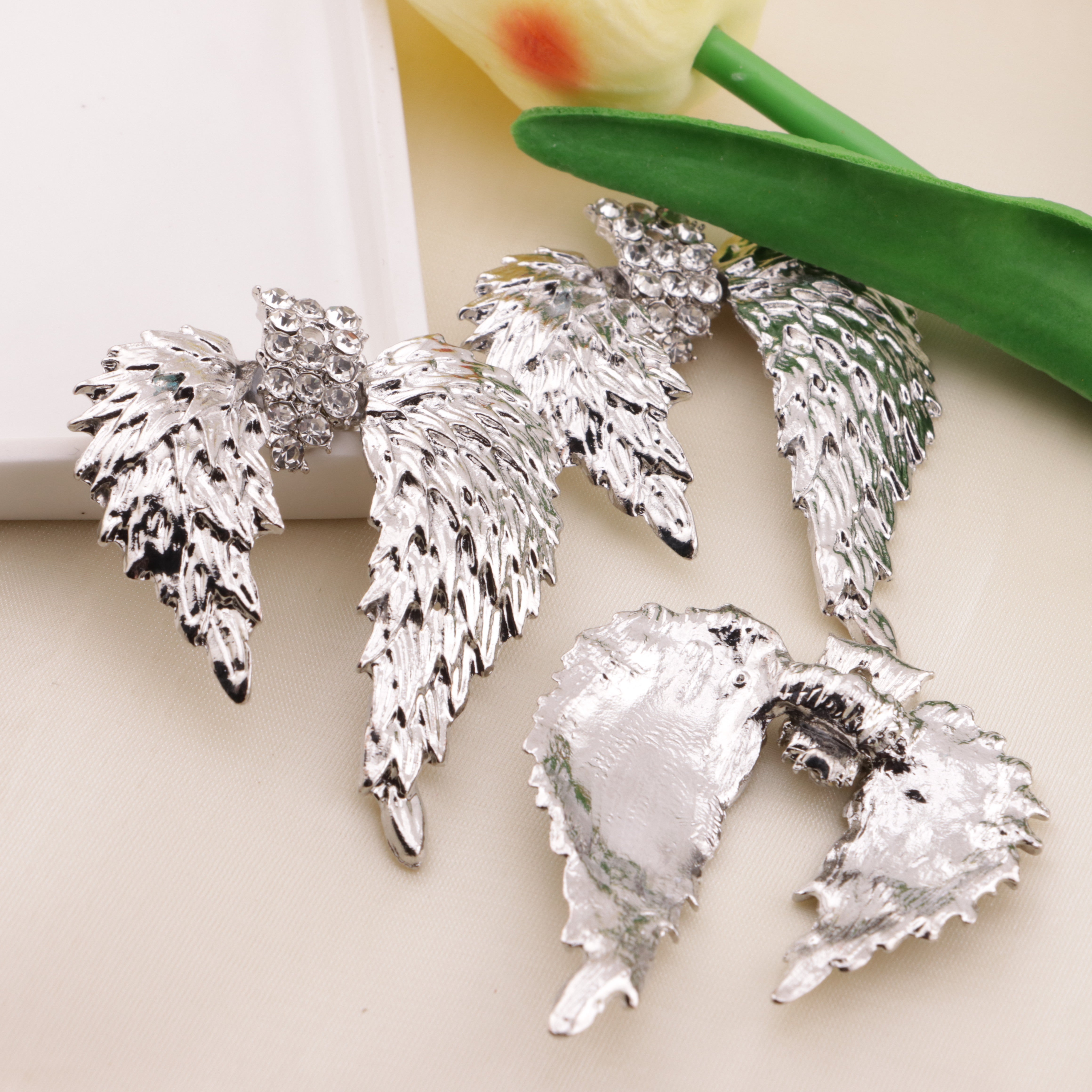FS5963- 58*49MMAngel Wings Metal Charms Zoe's DIY Shop