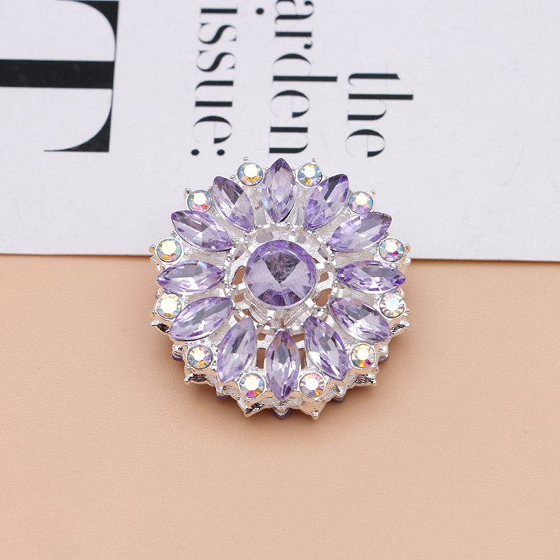 FS5052- Sunflower Metal Beads