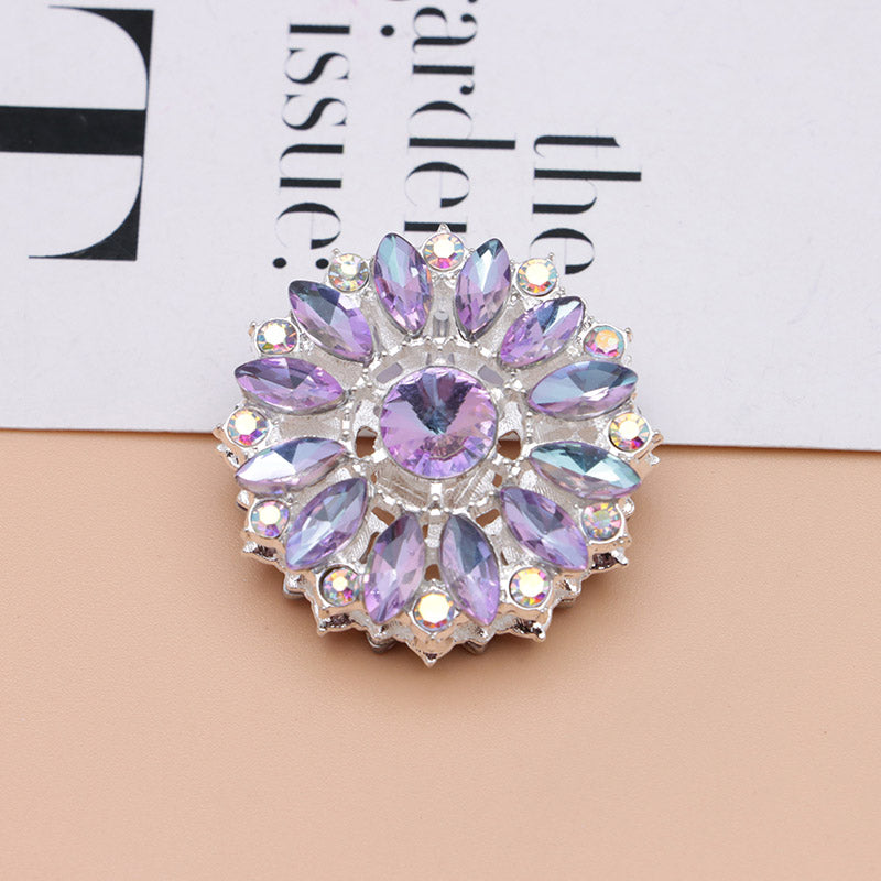 FS5052- Sunflower Metal Beads