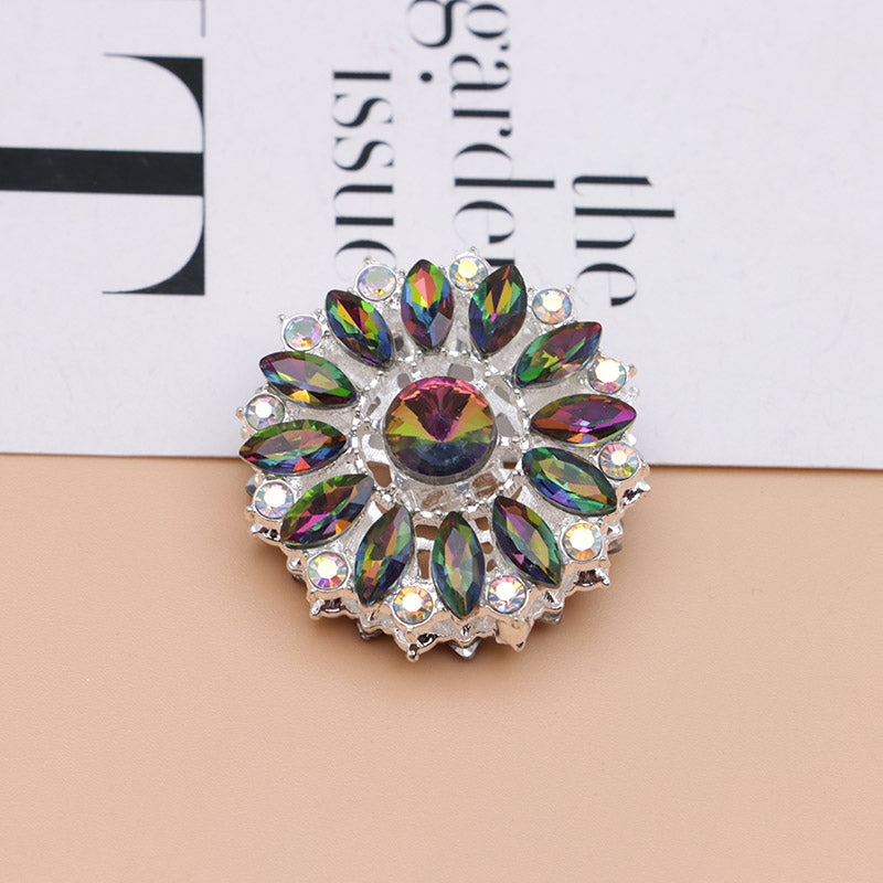 FS5052- Sunflower Metal Beads