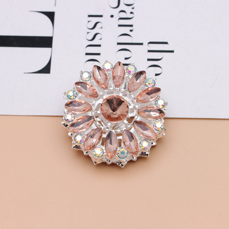 FS5052- Sunflower Metal Beads