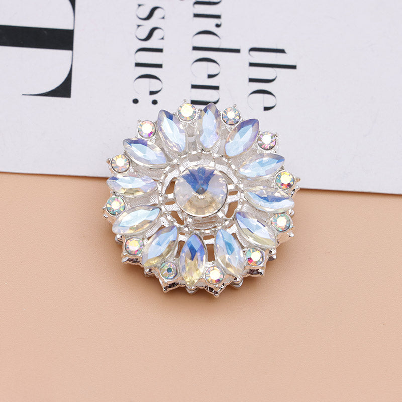 FS5052- Sunflower Metal Beads