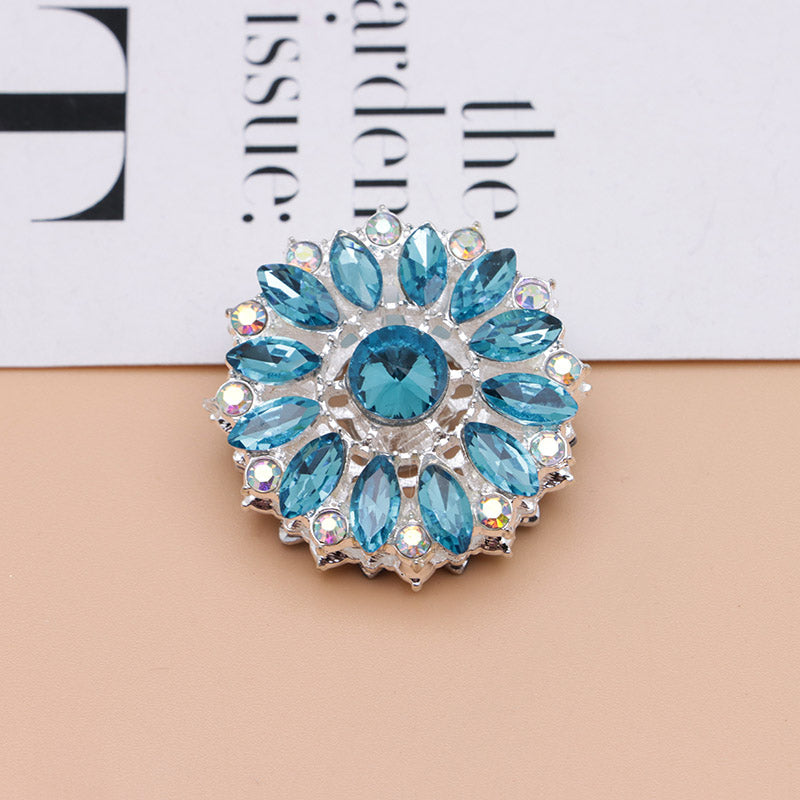 FS5052- Sunflower Metal Beads