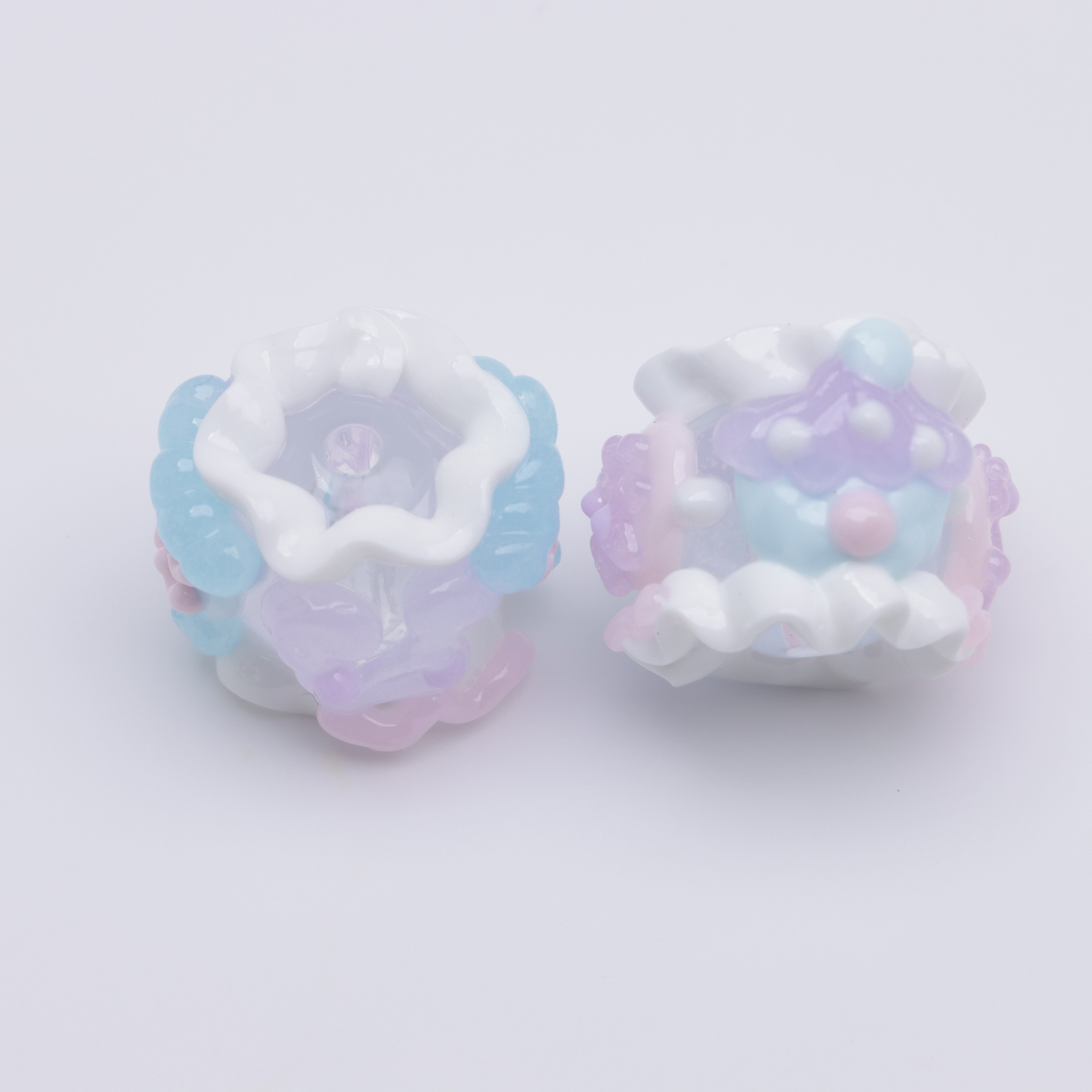 FS4727- Glow-in-the-dark Hand-painted Beads