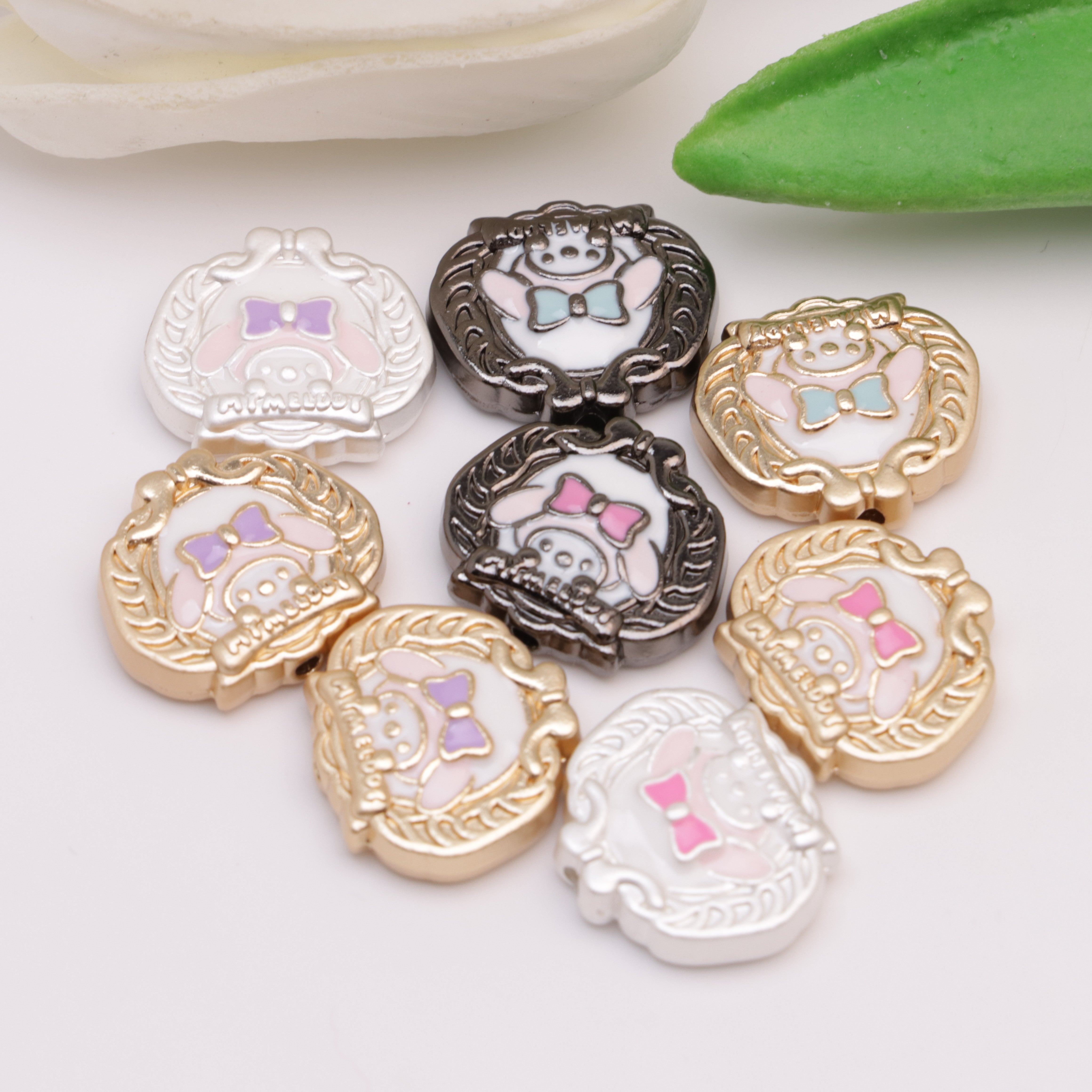 FS3734-15*17mm My Melody Alloy Beads