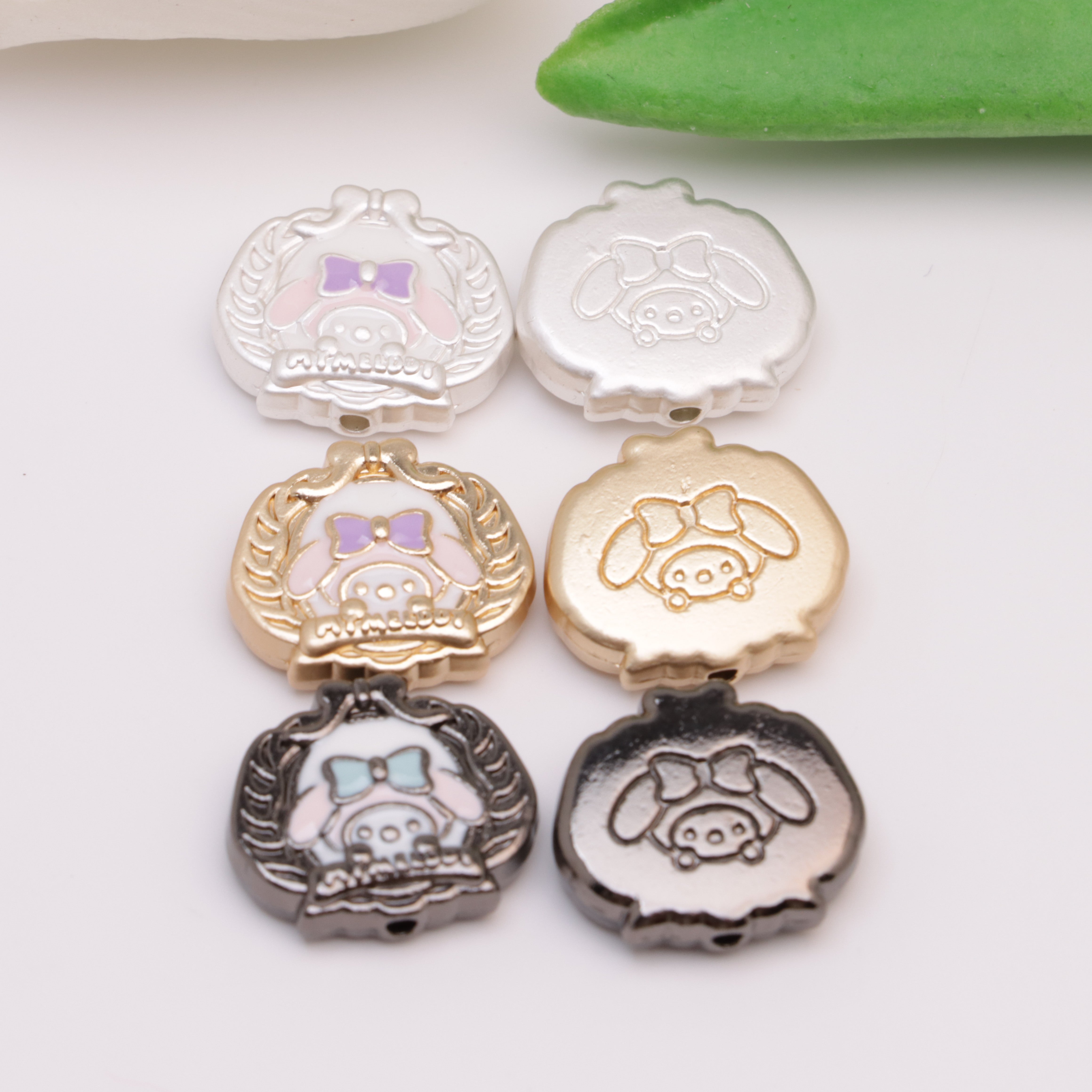 FS3734-15*17mm My Melody Alloy Beads