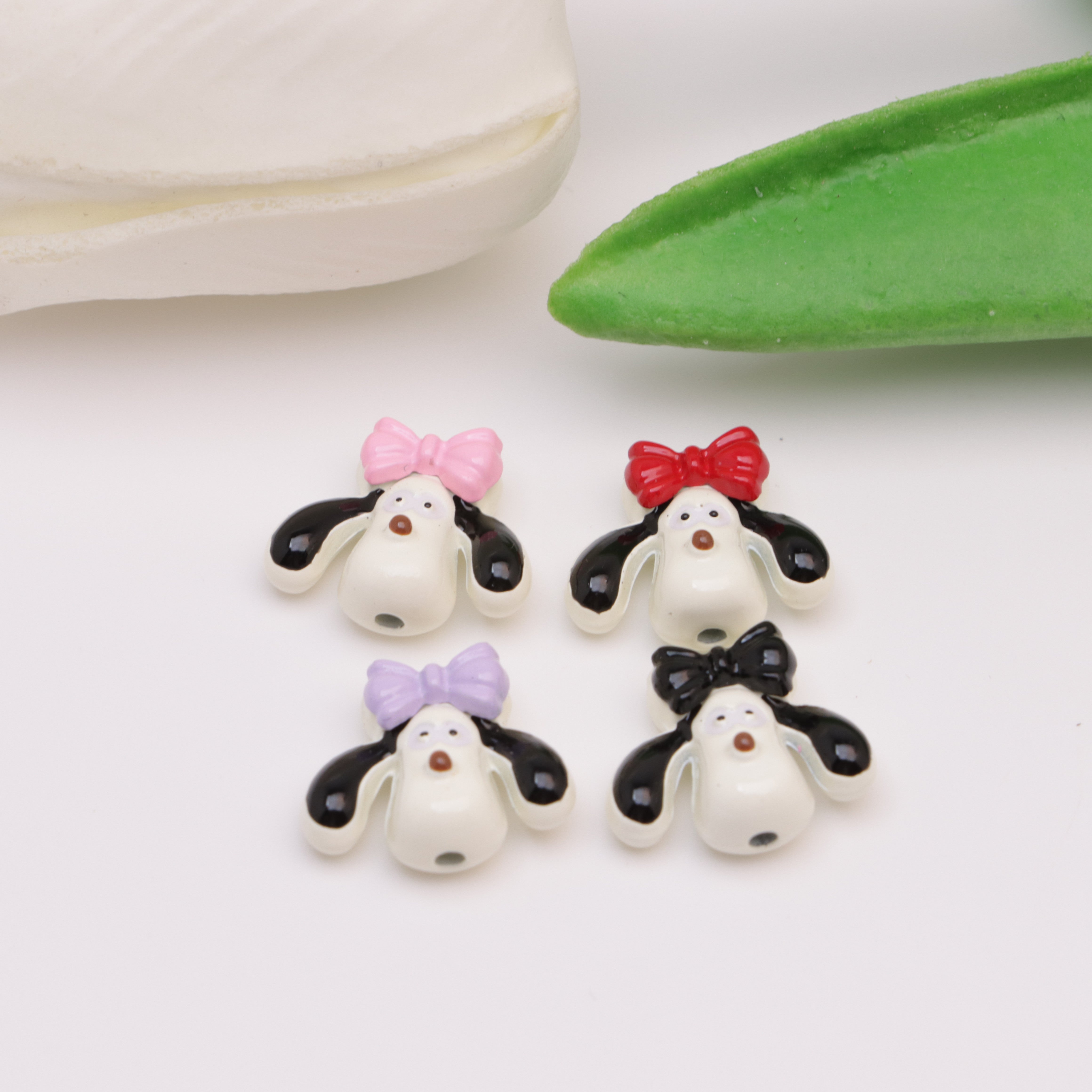 FS1796-13*15mm  Puppy Alloy Beads