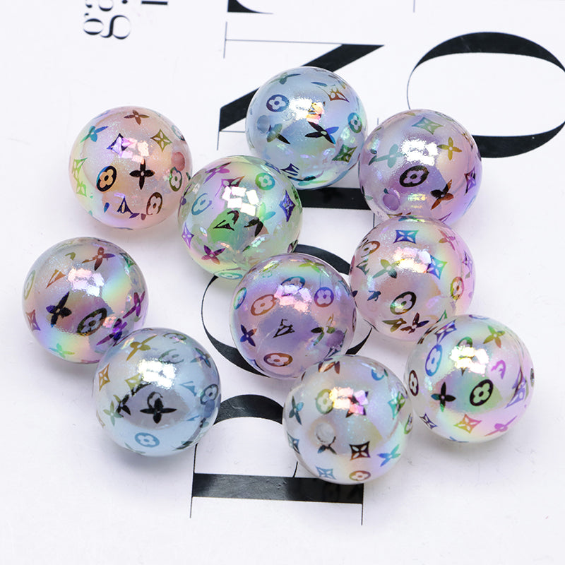 FS4309- 20mm LV Beads Luminous Glow-in-the-dark Zoe's DIY Shop