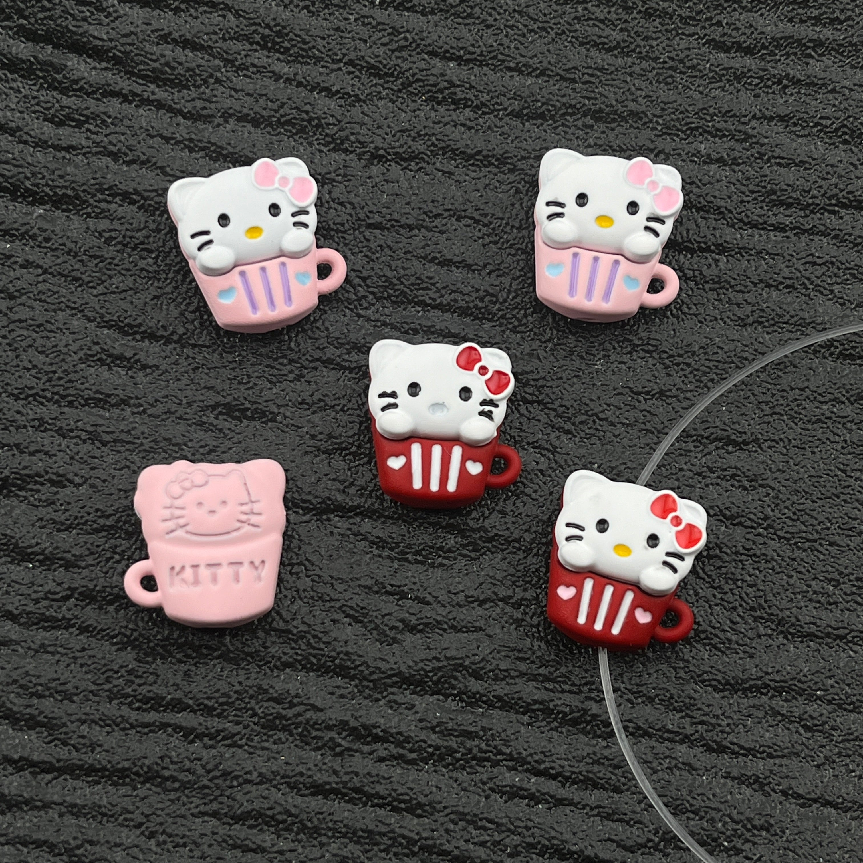 FS2447- HK Cups Alloy Beads for making keychain