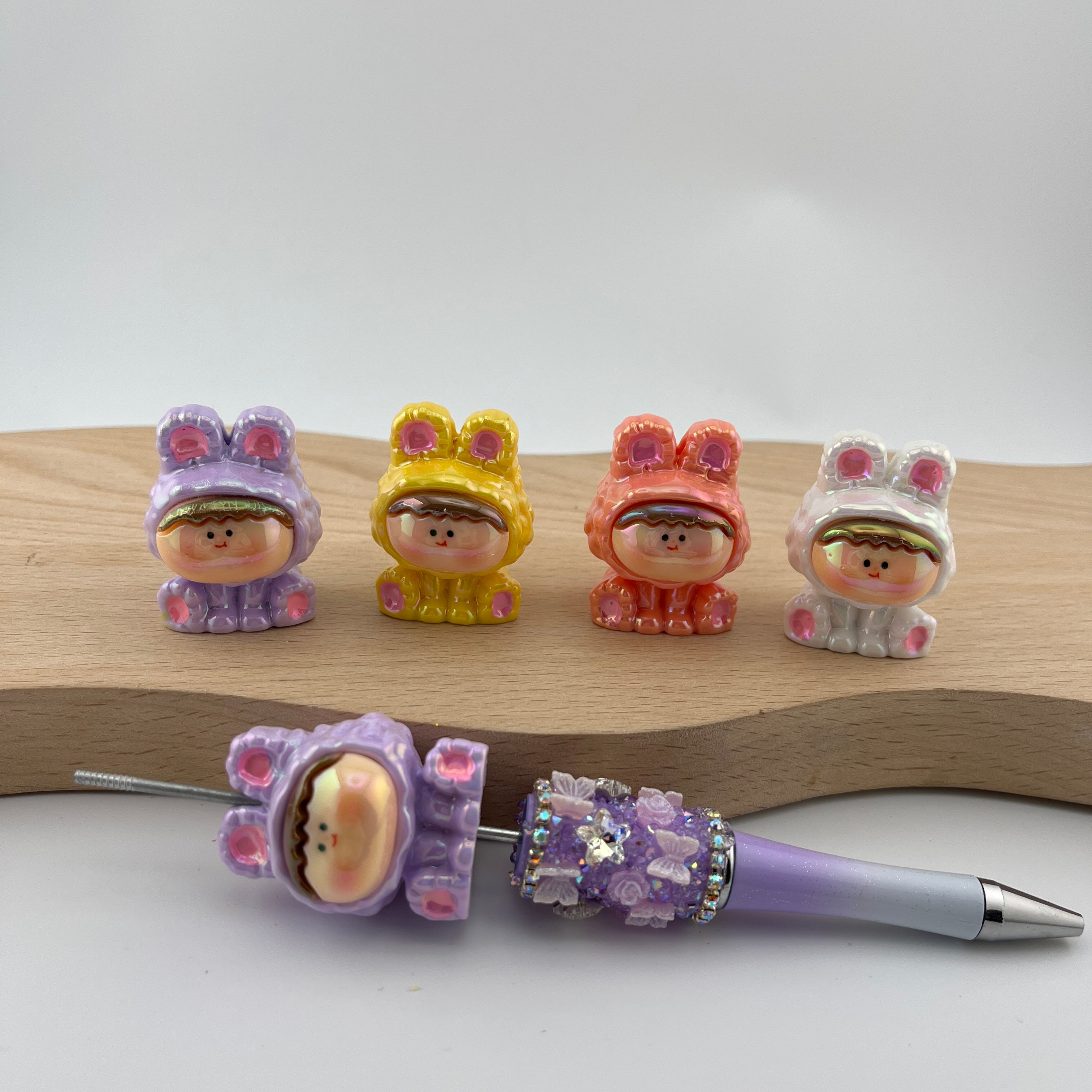 FS2073-Cute Resin Beads Fit For Beadable Pens