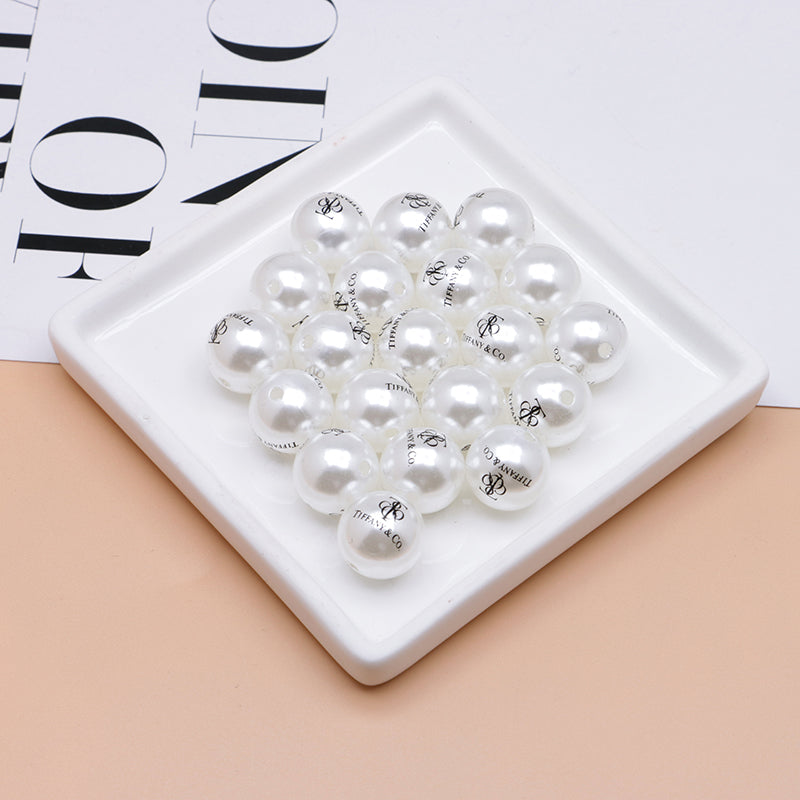 FS4277- 16mm Tiffany Acrylic Imitation Pearl Beads