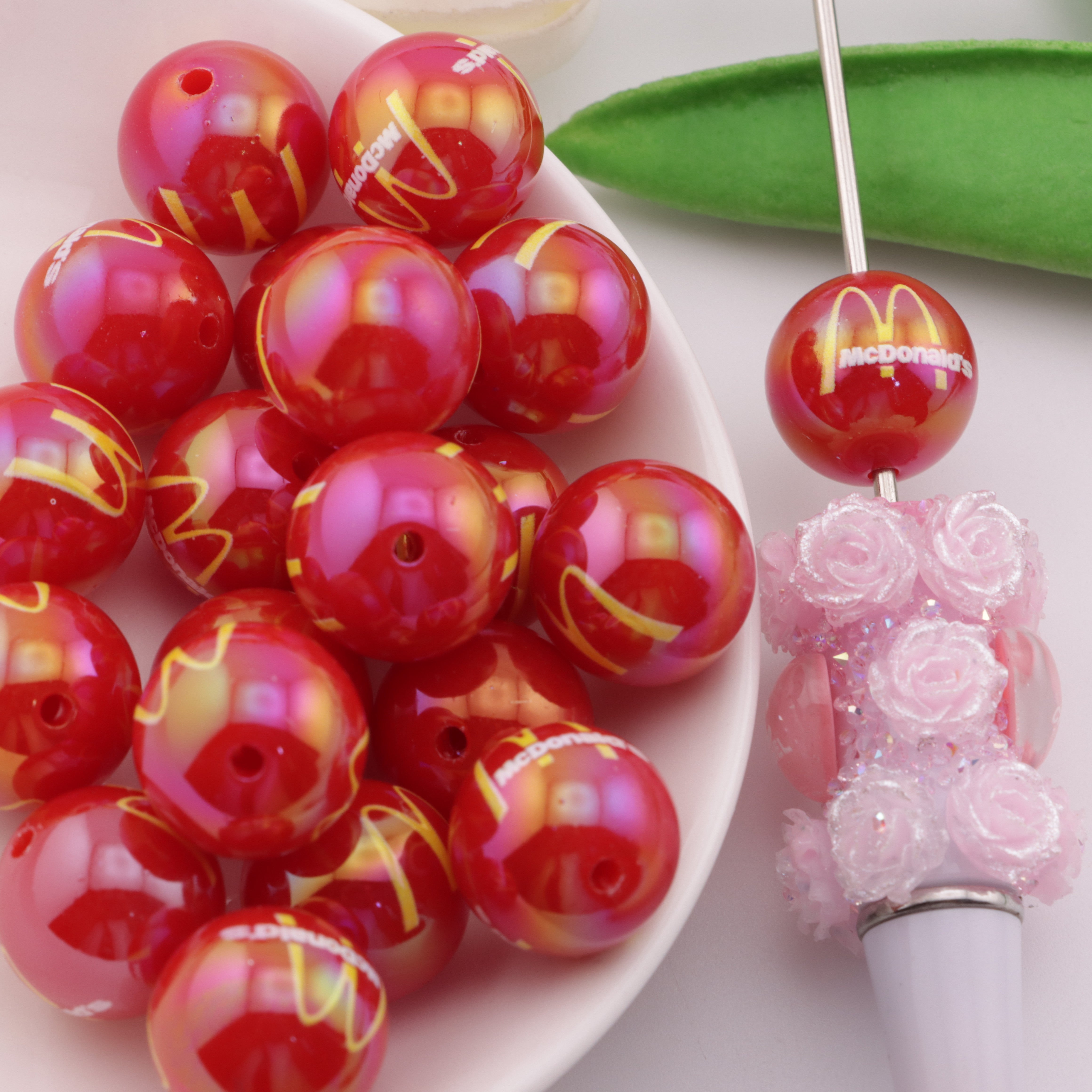 FS3475- 16mm McDonald's Beads