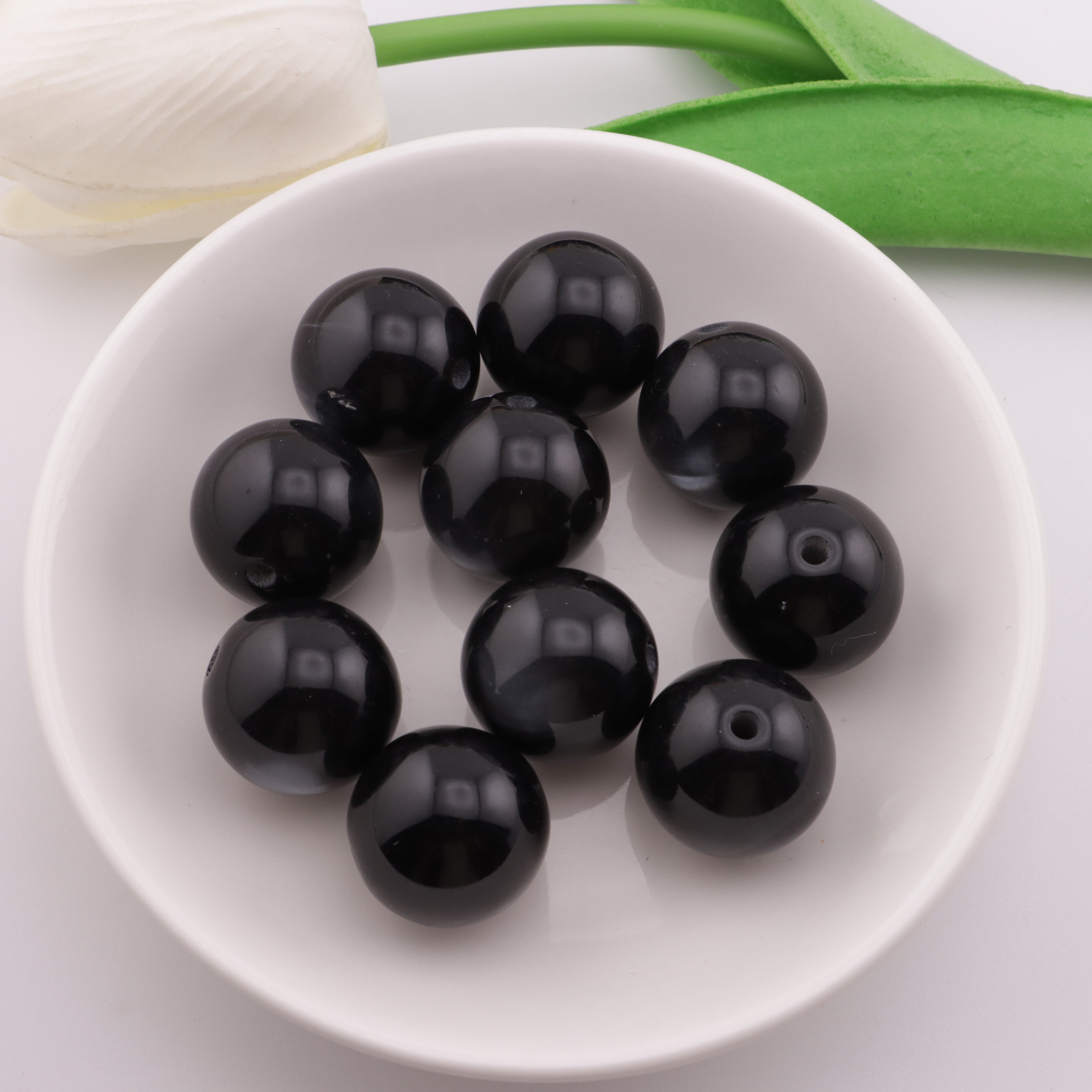 FS3536- 20mm Cat's Eye Resin Beads