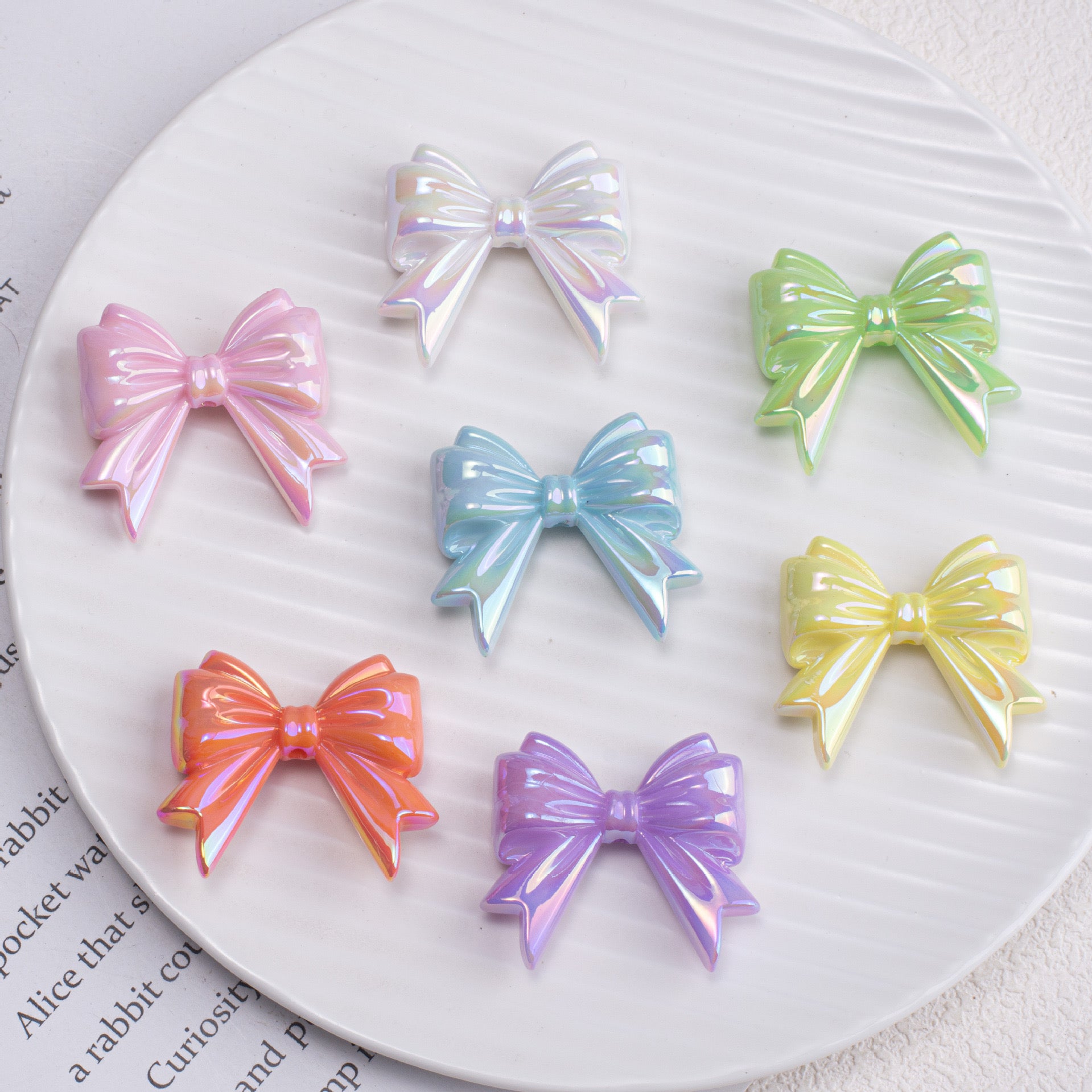 FS2218-10PCS Butterfly beads