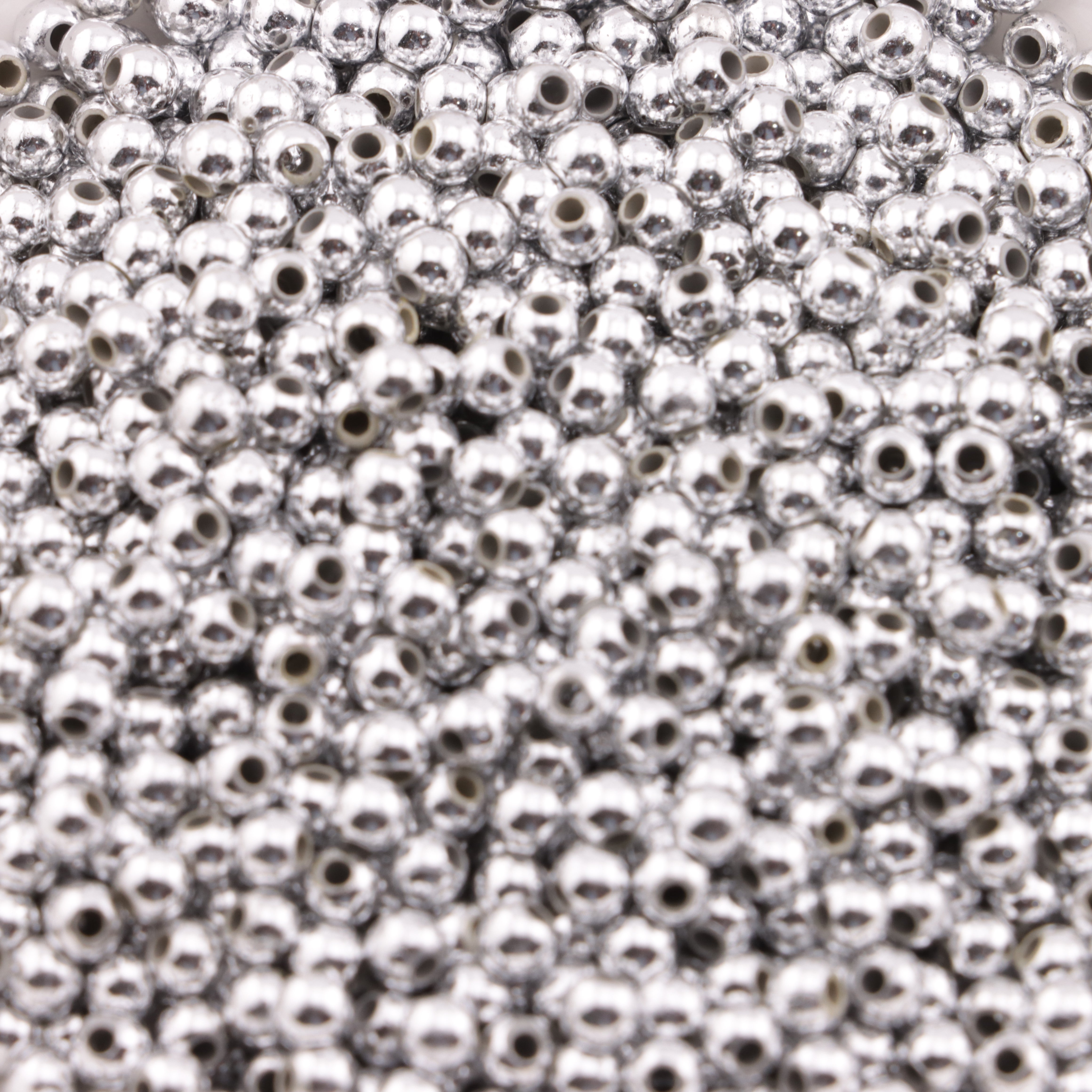 FS3683- 3mm Silver Beads Not Fit Pens