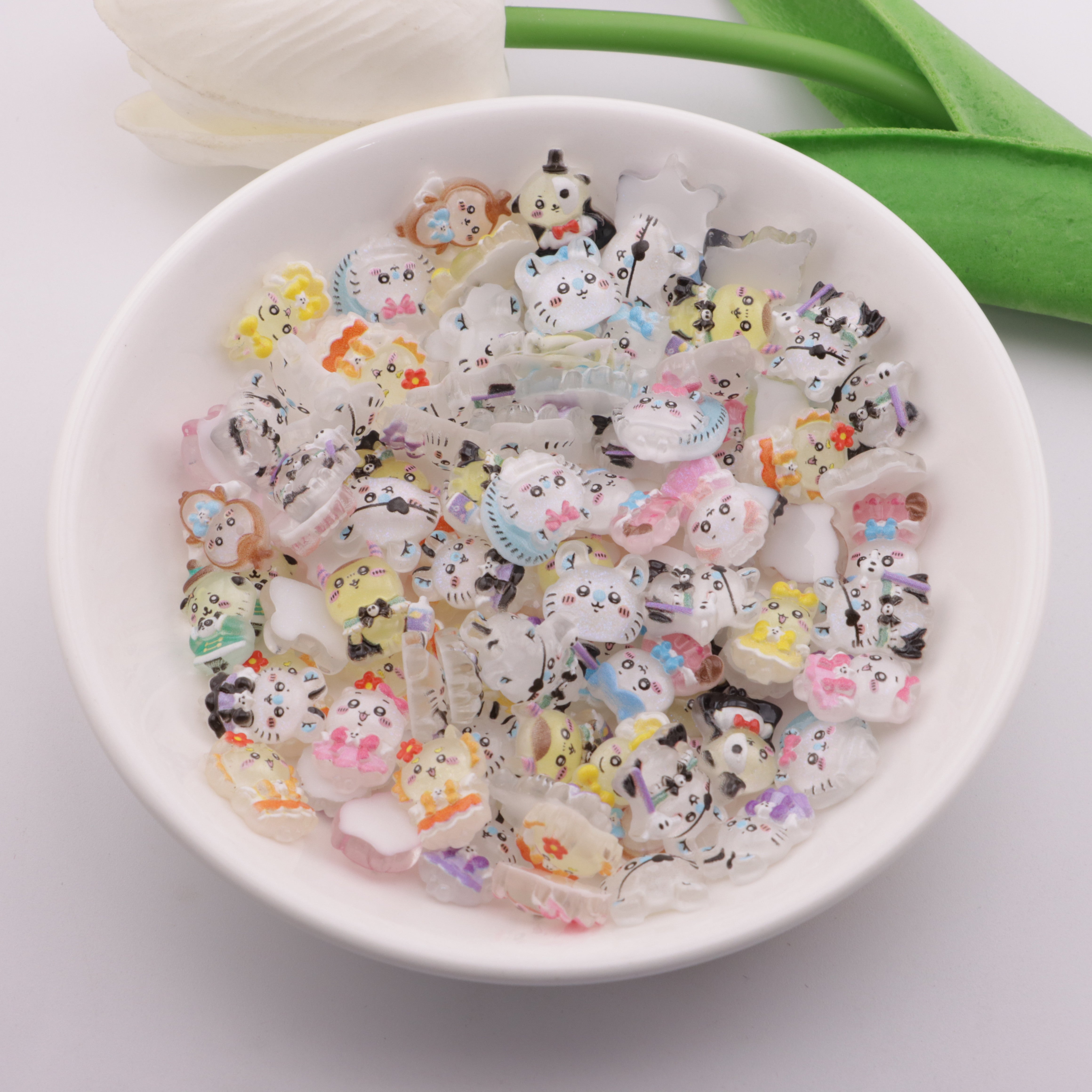 FS5492- Jikayiwa Resin Nail Stickers
