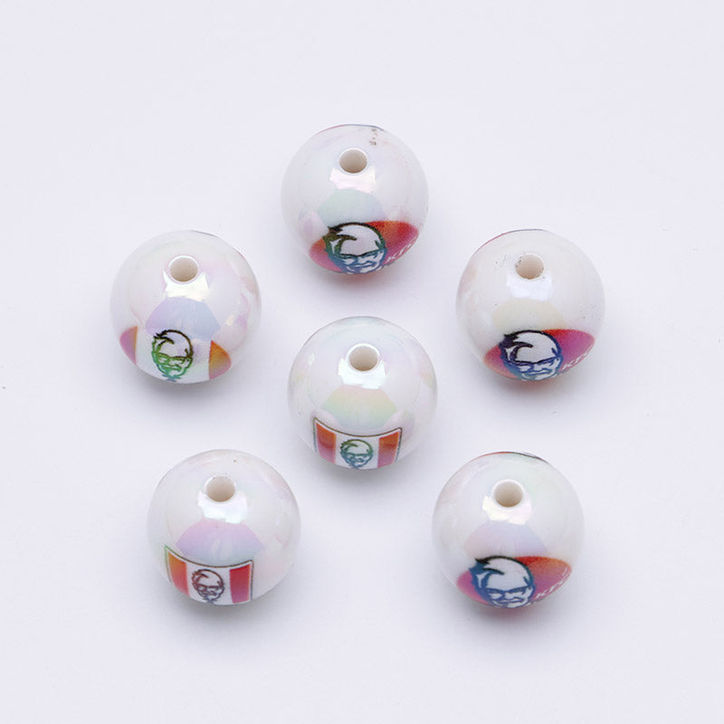 FS4260- 16mm Kfc Acrylic Beads