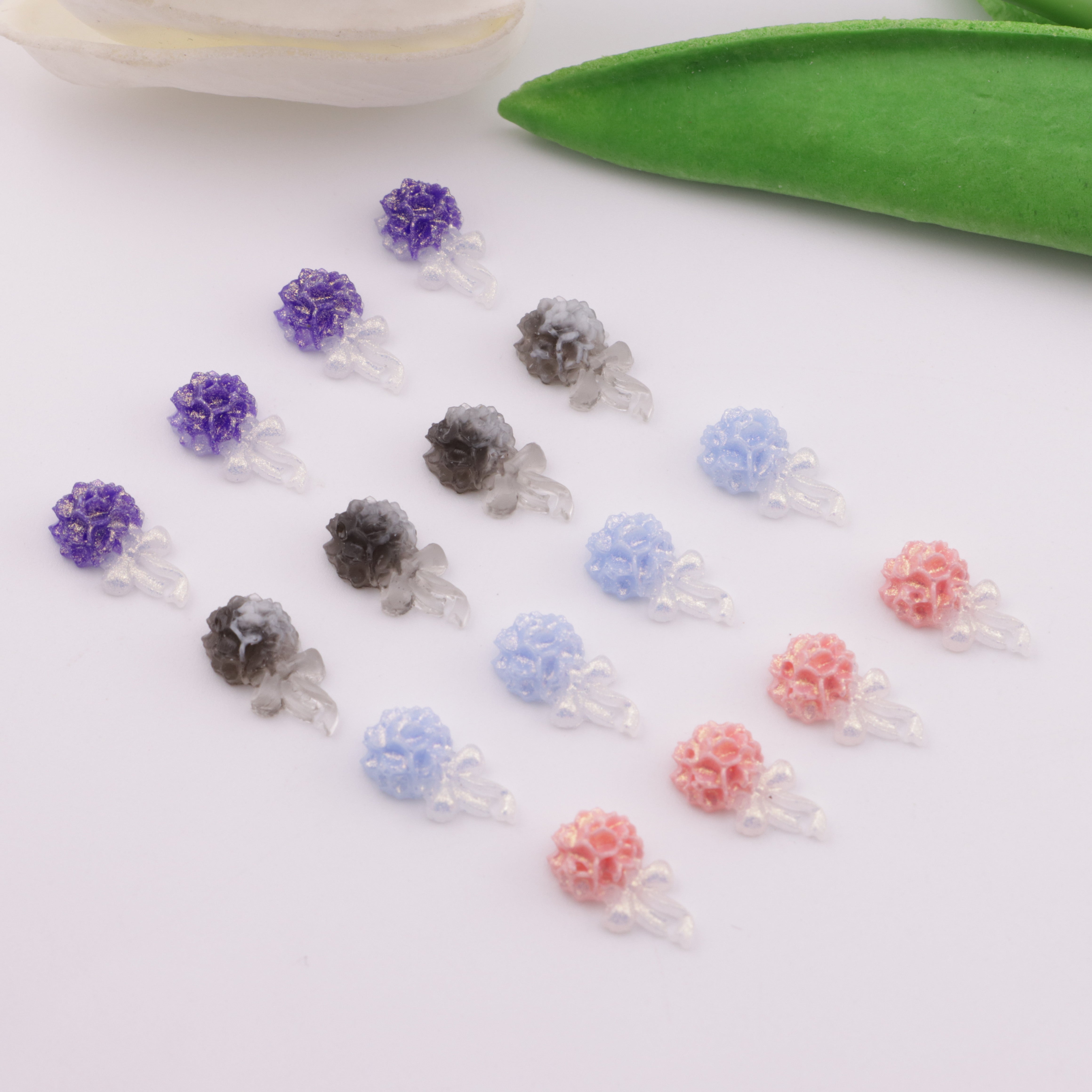 FS2863- Mini Flower Bows Small Bowknot Flowers
