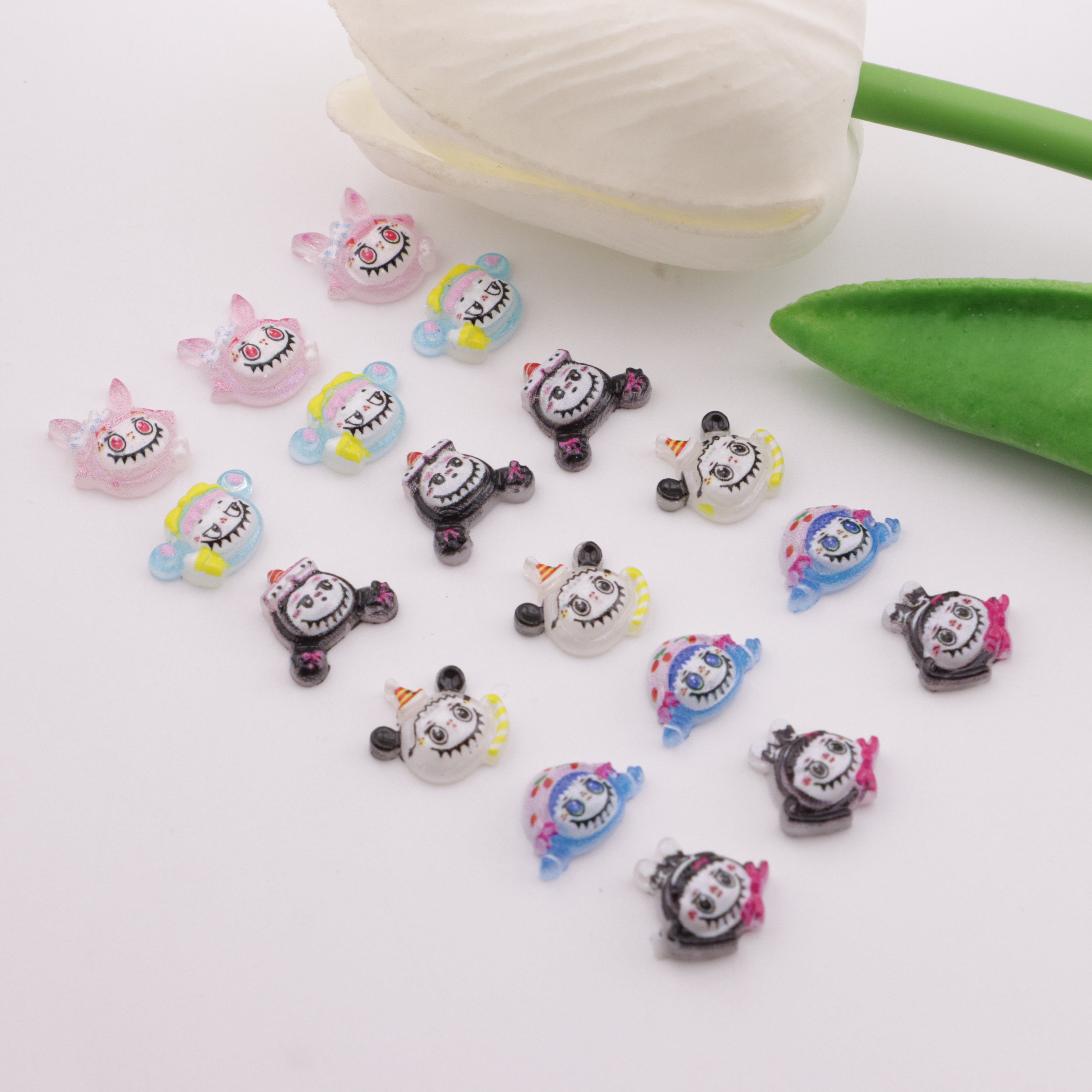 FS5746- Labubu Nail Stickers