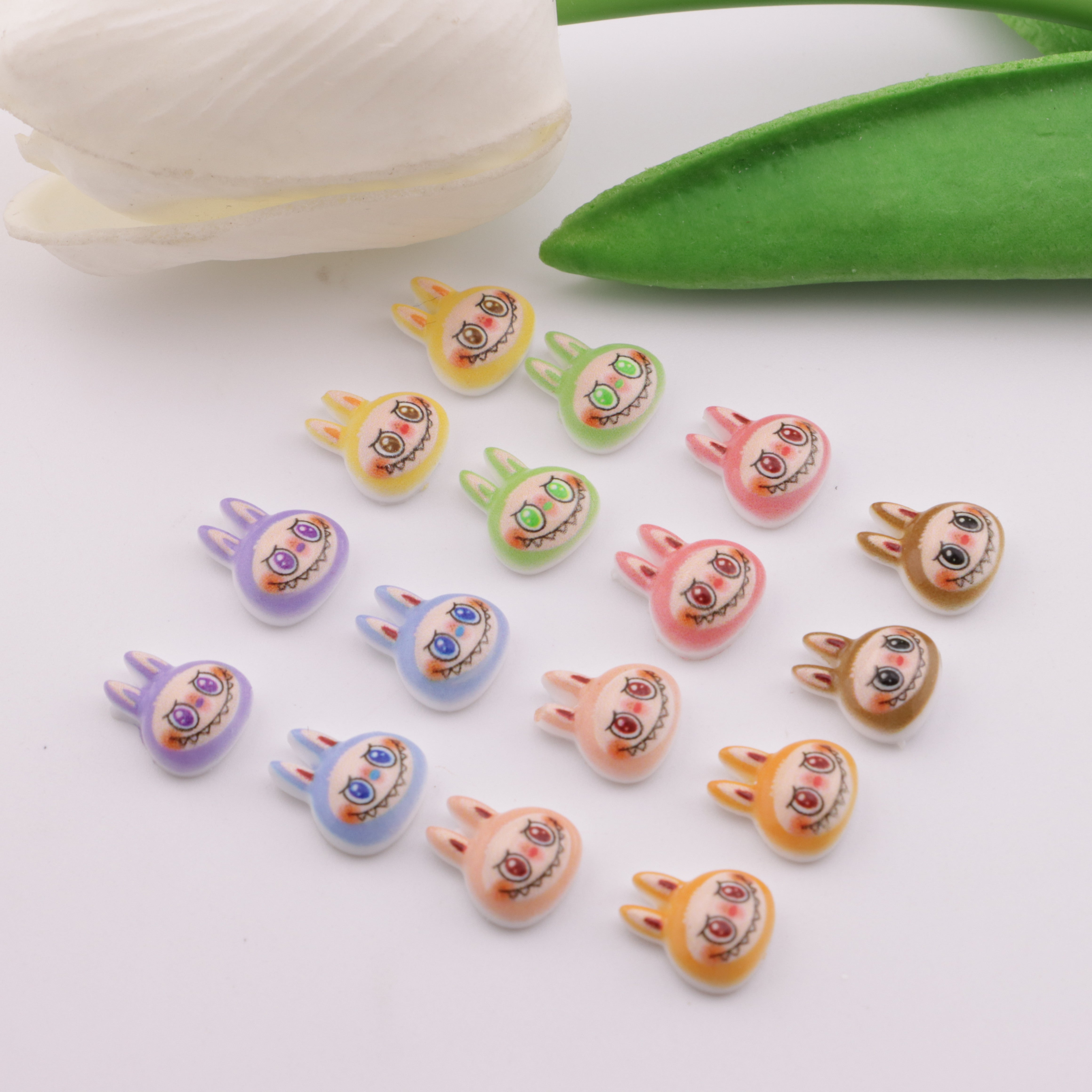 FS5741- Labubu Nail Stickers