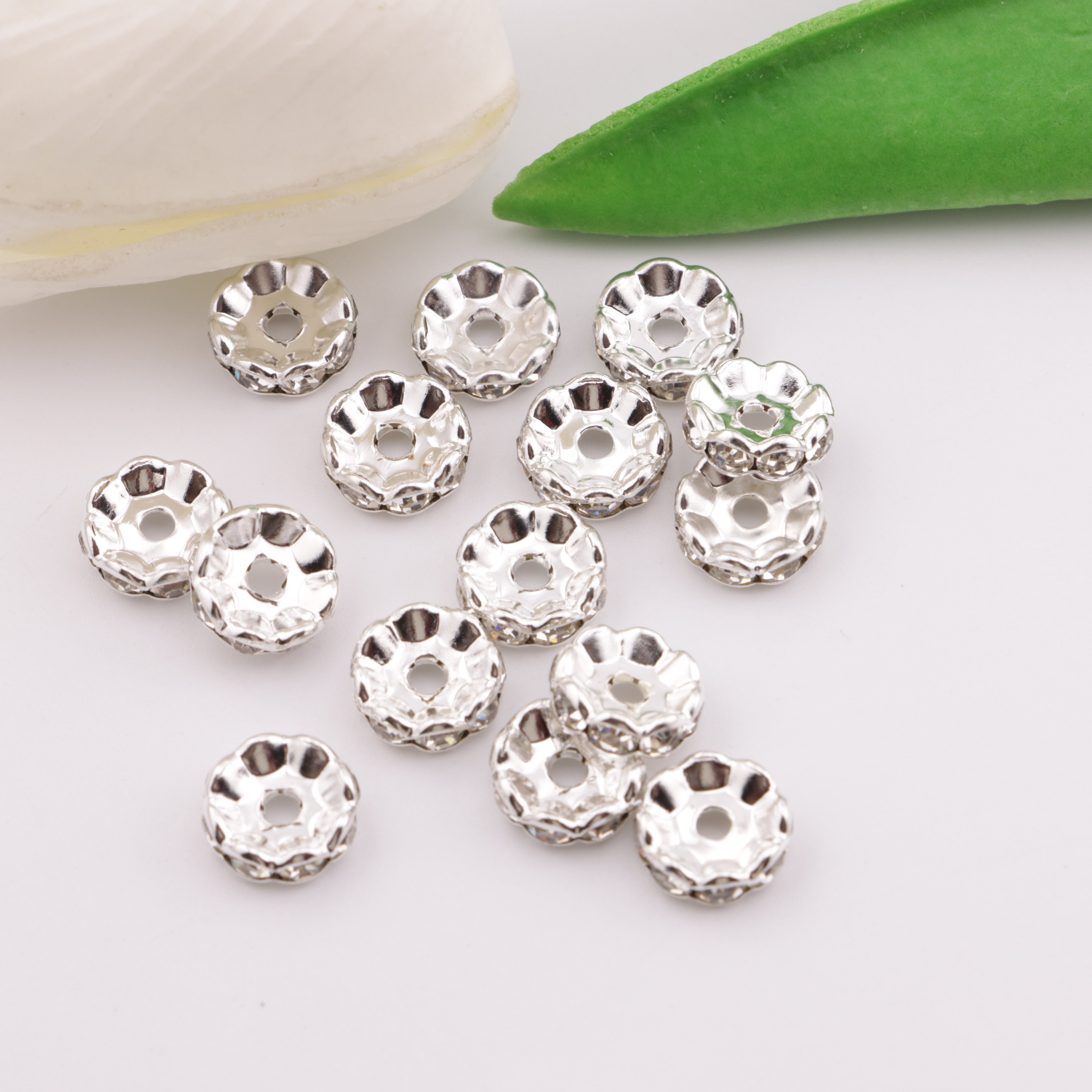 FS2341- 10mm Spacer Beads